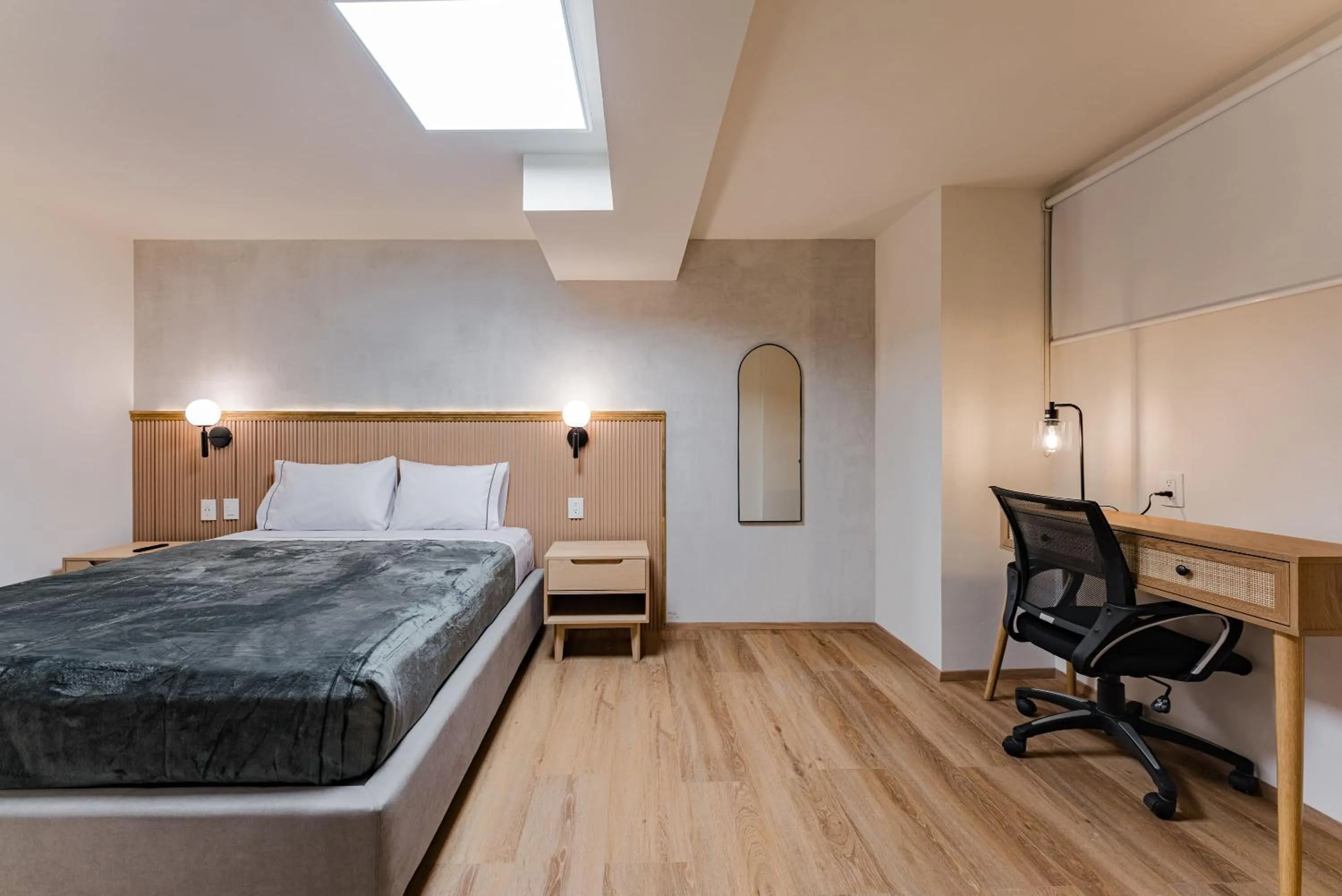 Bedroom, Bed in Escandon Suites by Escajal Rooms