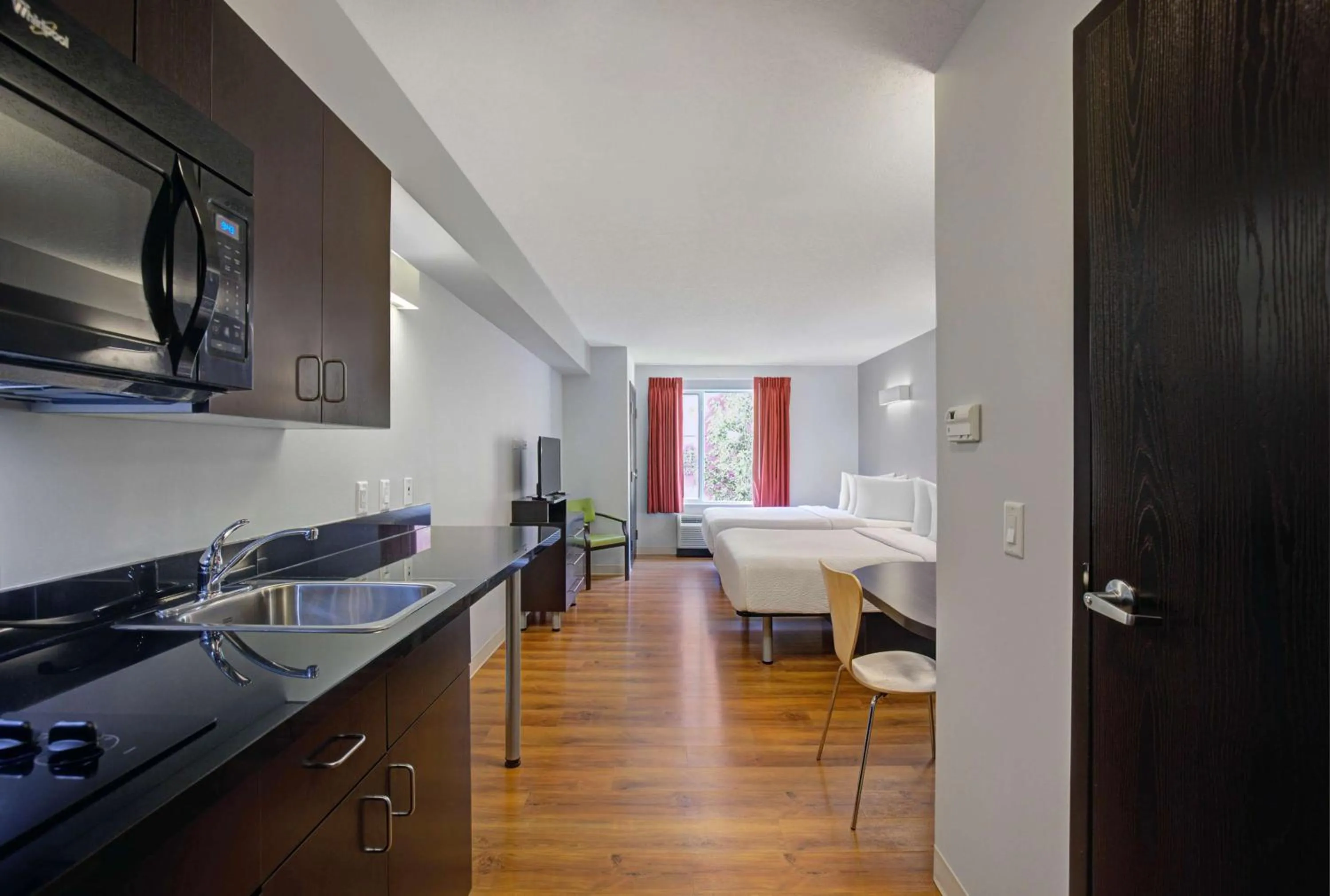 Bedroom in Motel 6 Airdrie