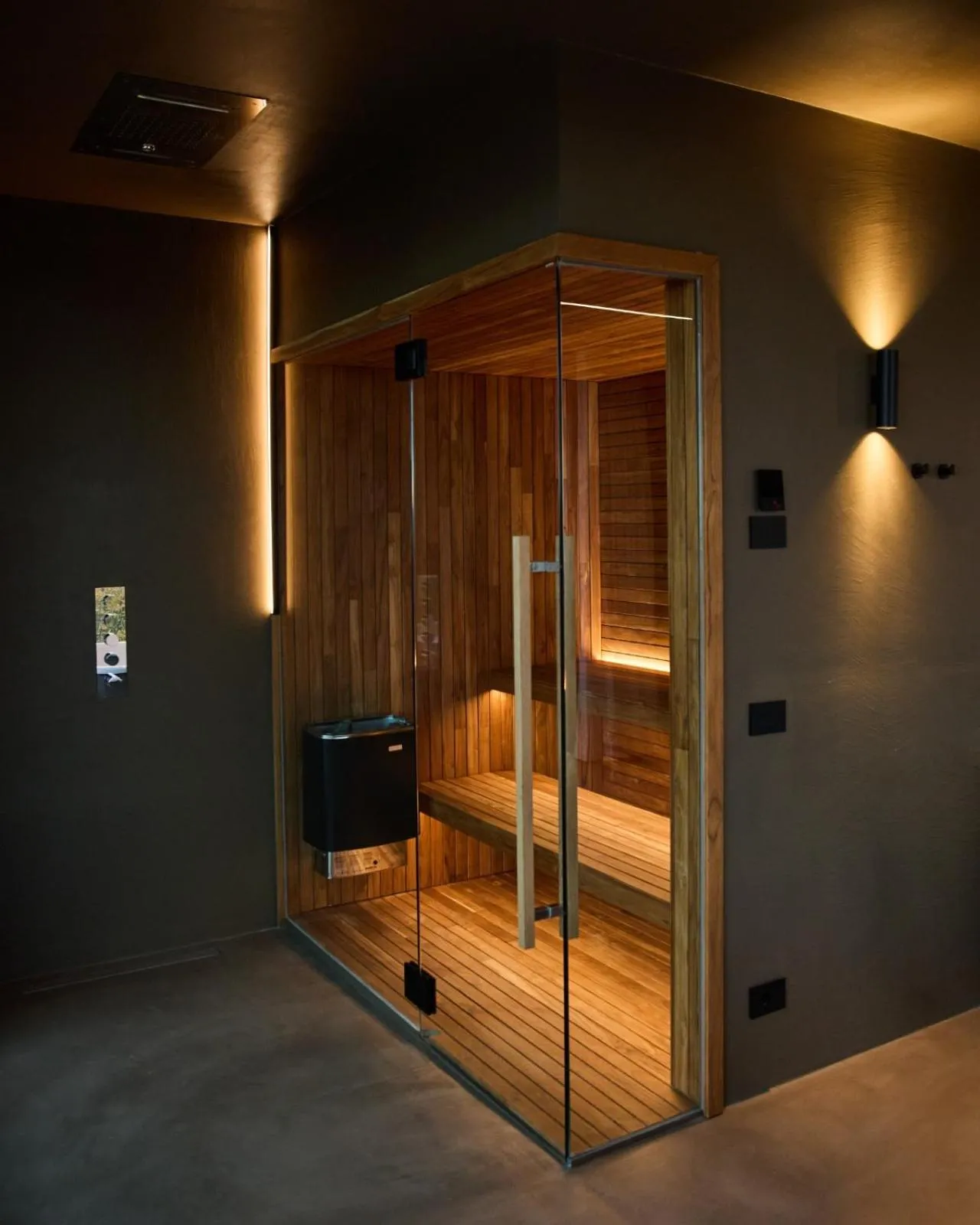Sauna, Bed in Le Agavi Resort & SPA