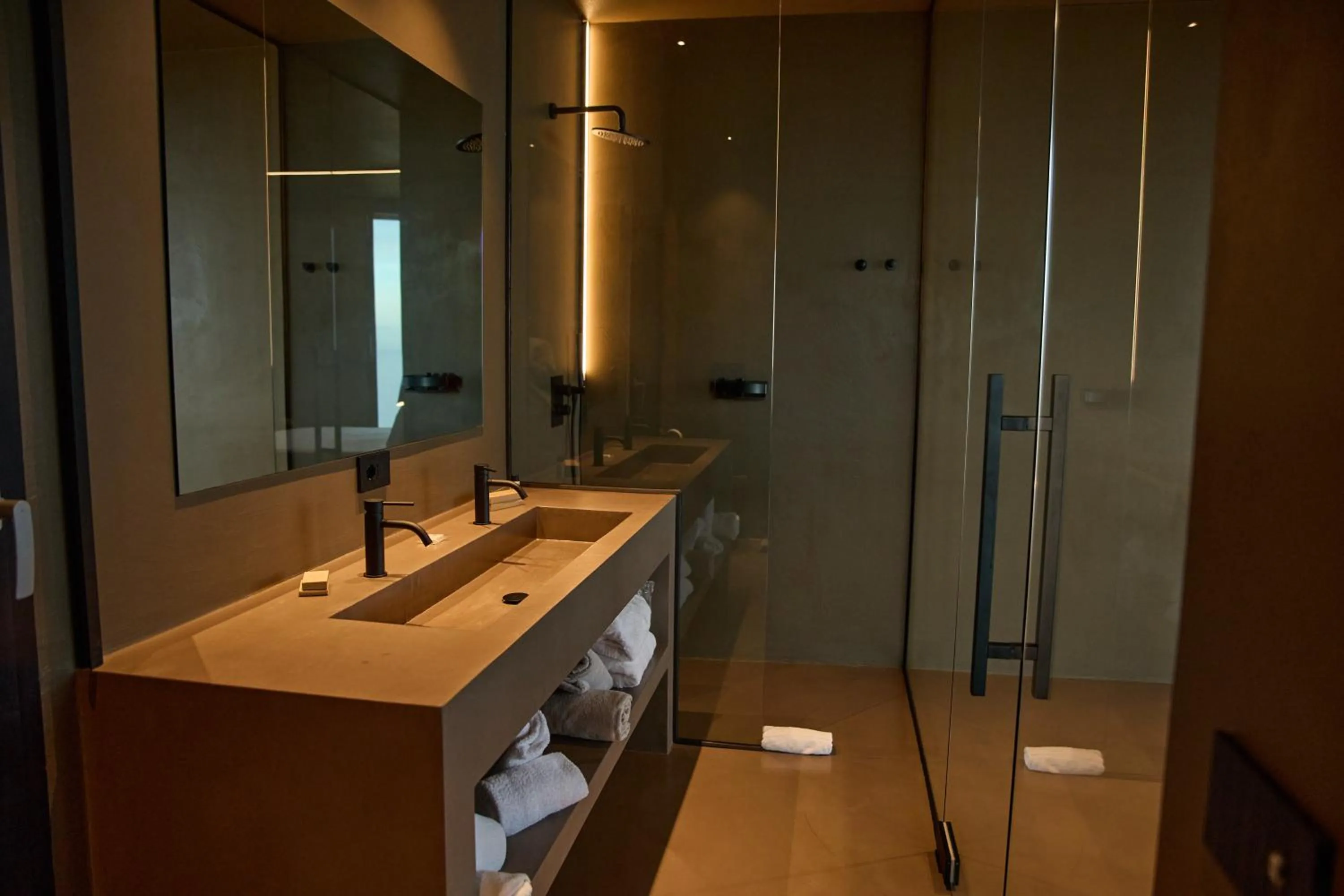 Shower in Le Agavi Resort & SPA