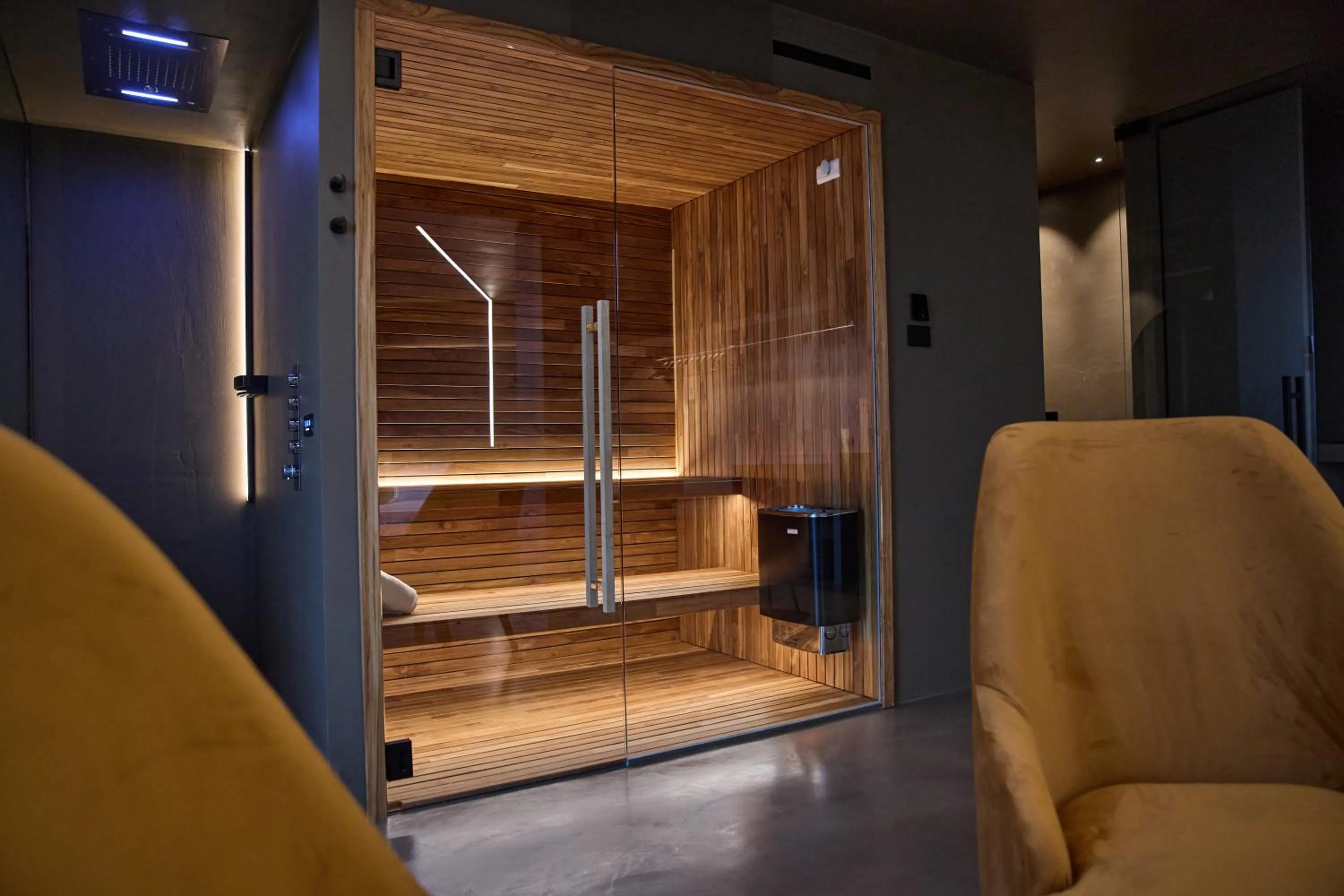Sauna in Le Agavi Resort & SPA