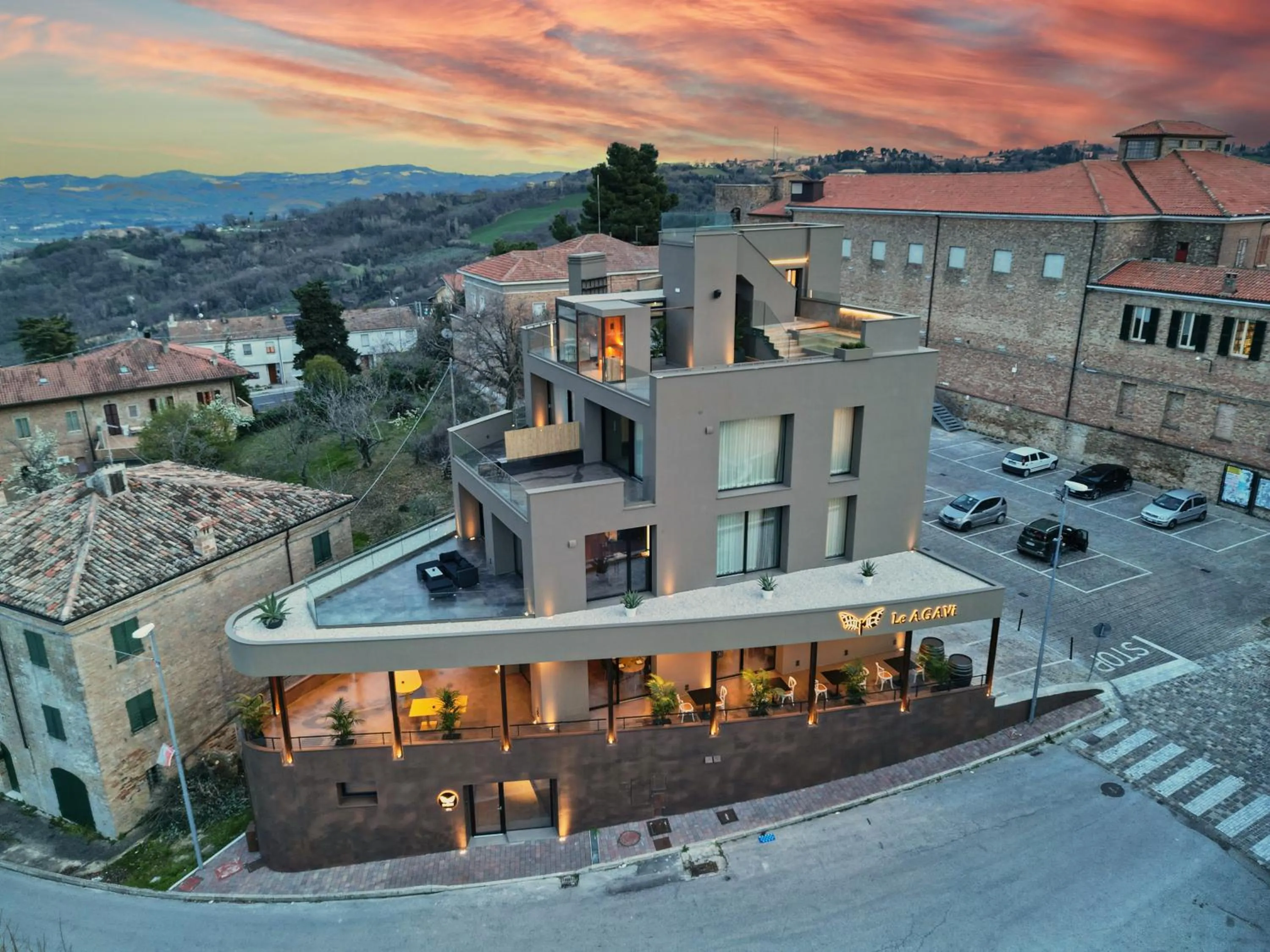 Property building in Le Agavi Resort & SPA