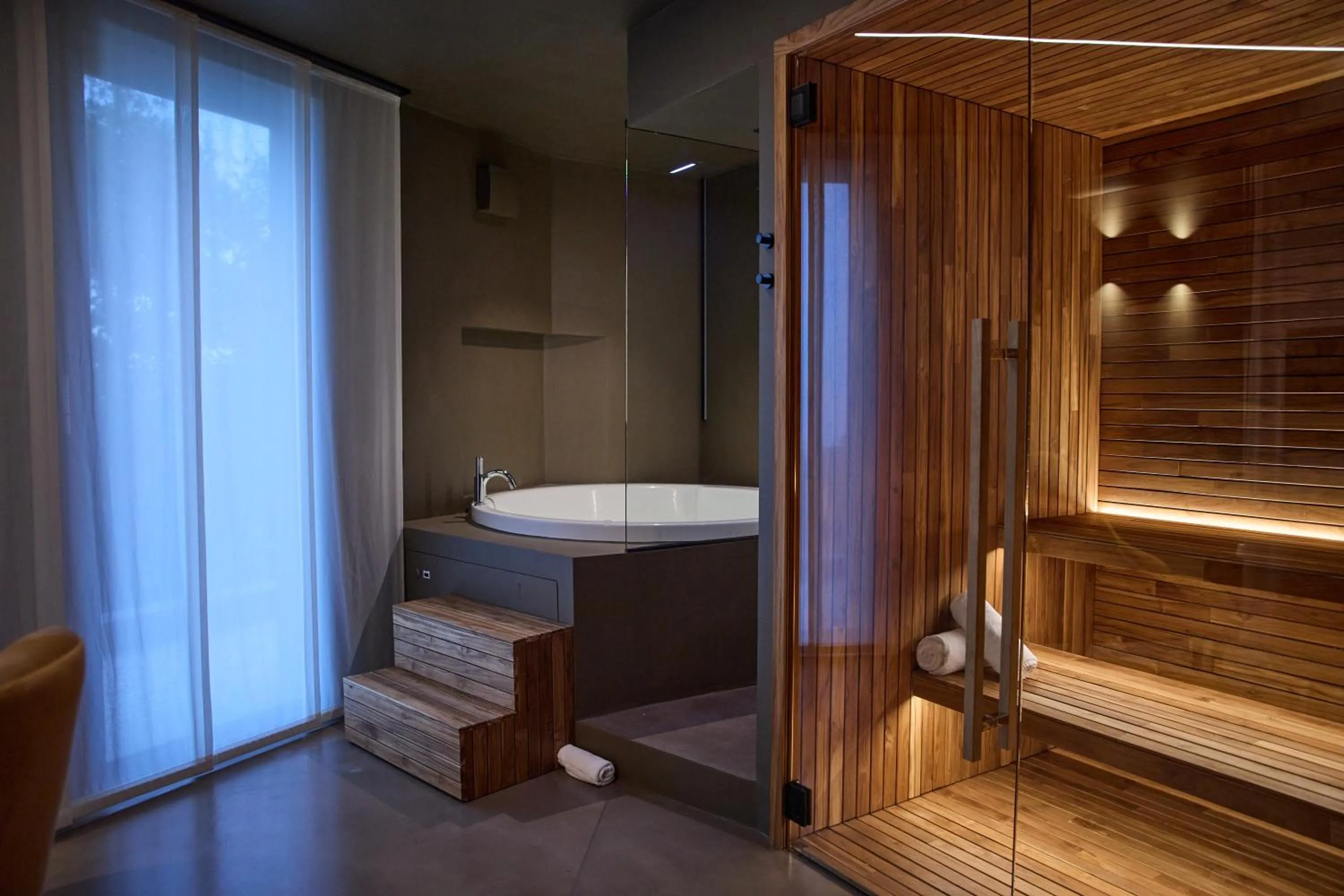 Sauna in Le Agavi Resort & SPA