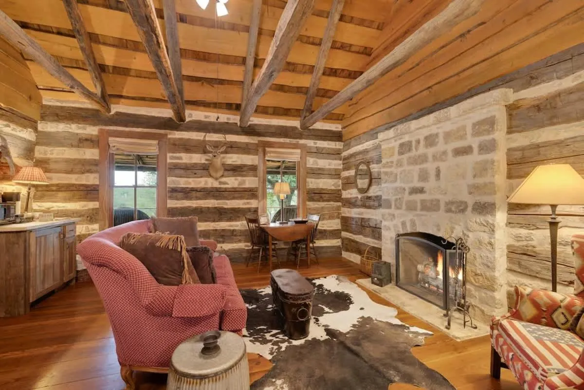 Living room in Coco at Sunset Valley Ranch