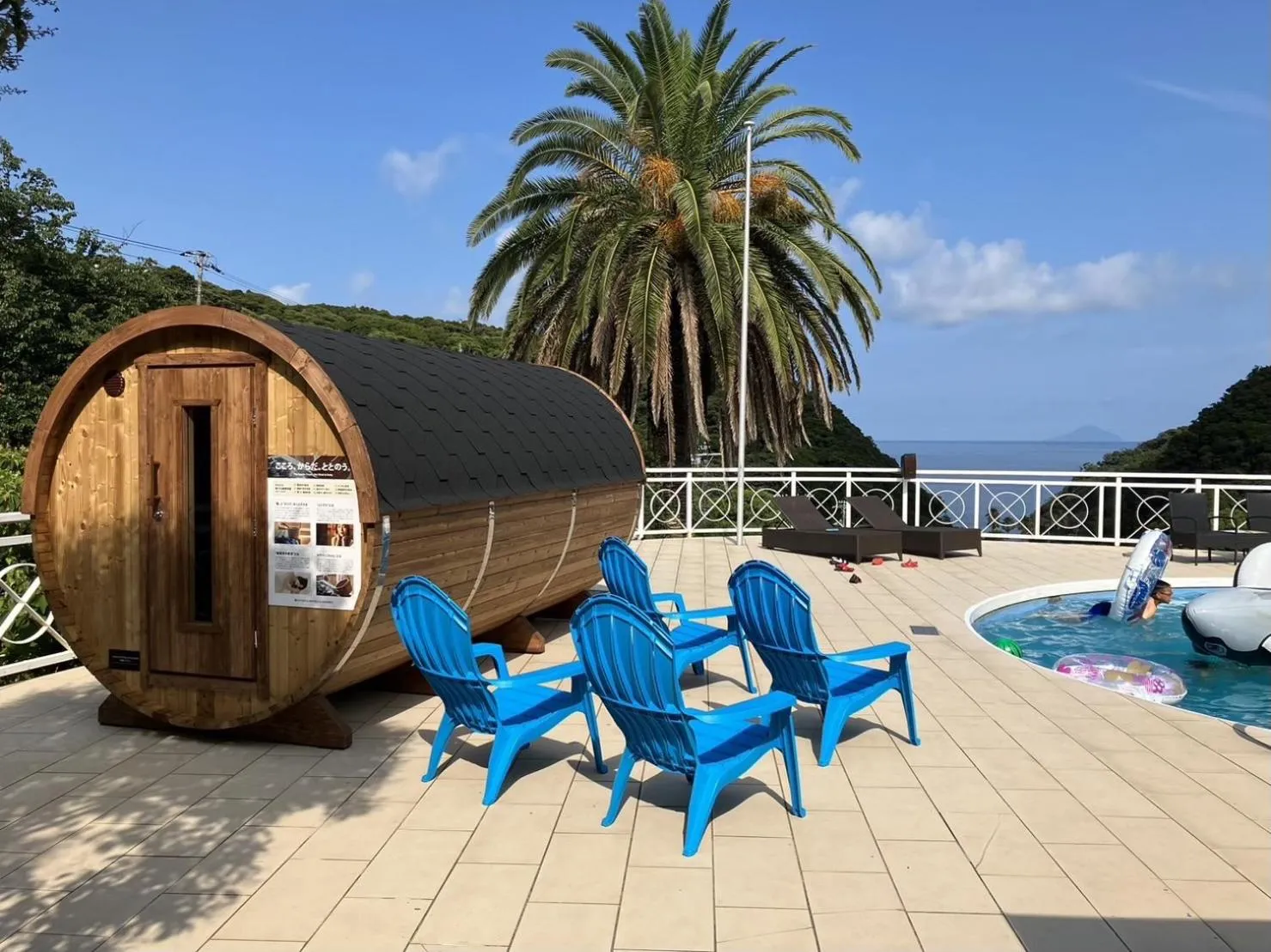 Pool view in LiVEMAX RESORT Izu Shimoda