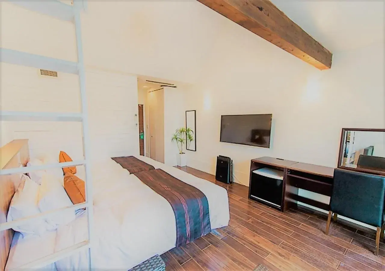 Photo of the whole room, Bed in LiVEMAX RESORT Izu Shimoda Photo of the whole room, Bed in LiVEMAX RESORT Izu Shimoda