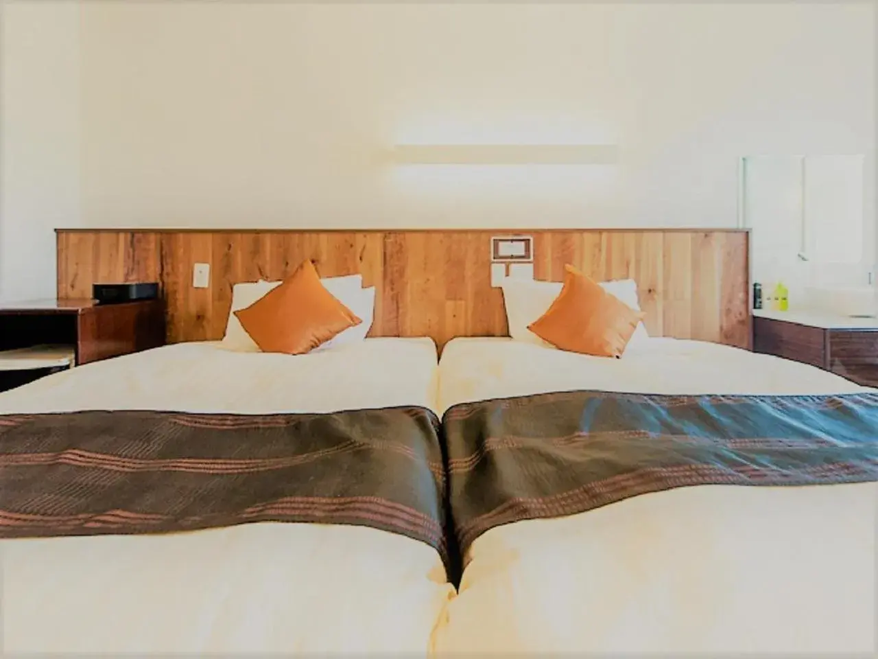 Bed in LiVEMAX RESORT Izu Shimoda Bed in LiVEMAX RESORT Izu Shimoda