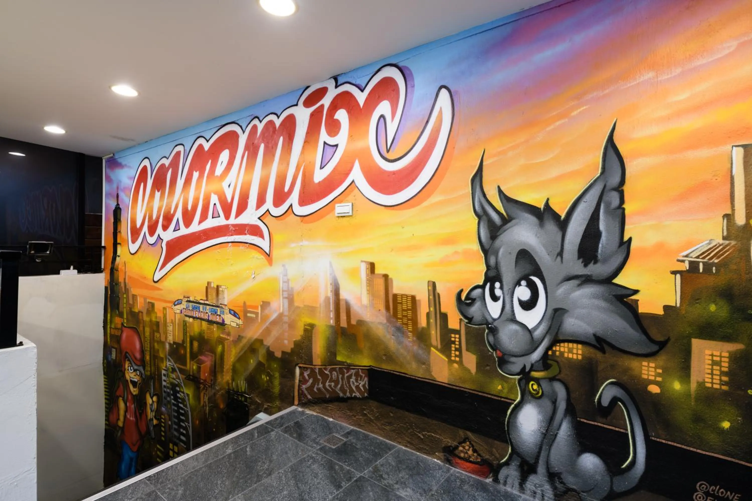 Balcony/Terrace in ColorMix Hotel & Hostel