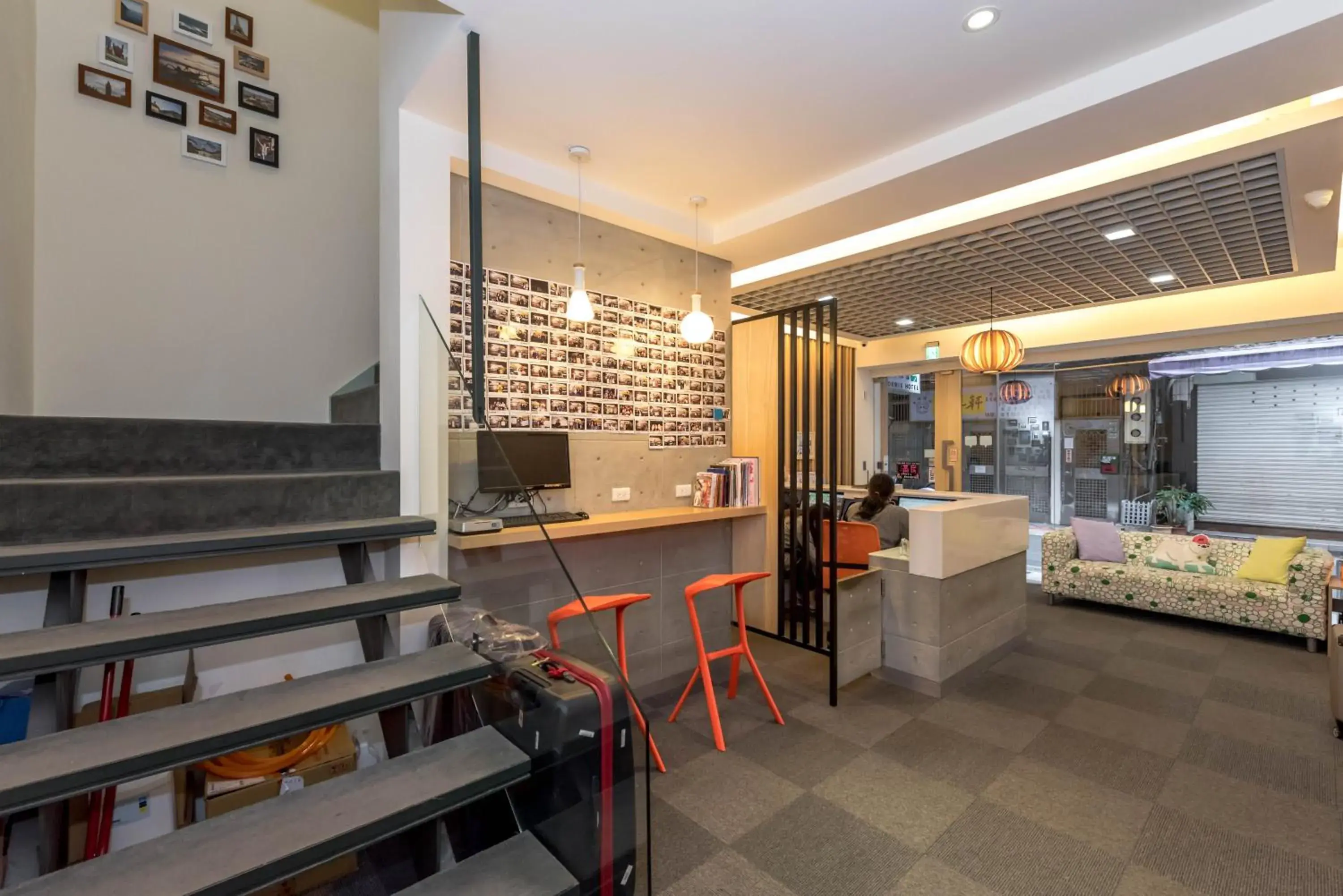 Lobby or reception in ColorMix Hotel & Hostel Lobby or reception in ColorMix Hotel & Hostel