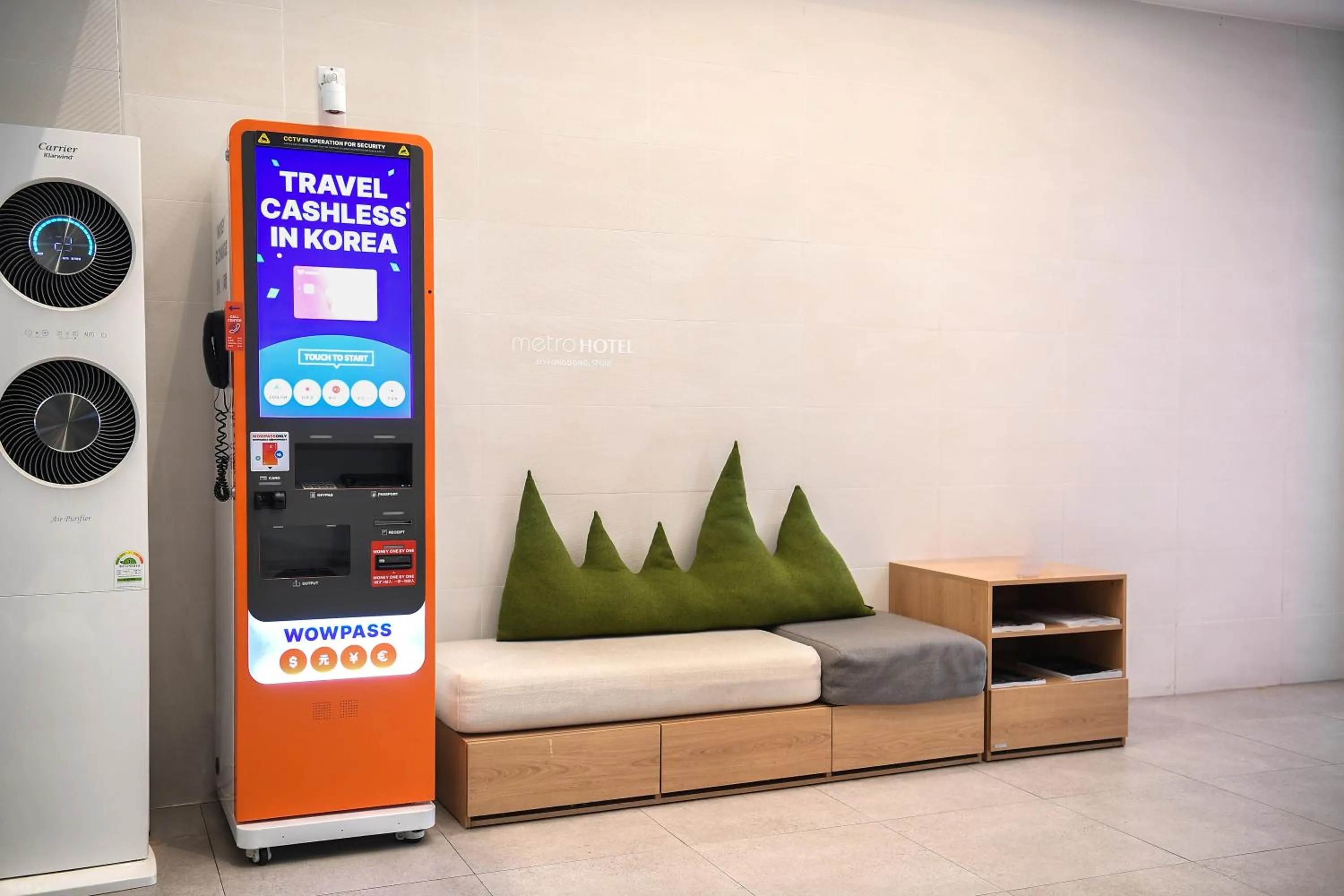 Lobby or reception in Metro Hotel Myeongdong