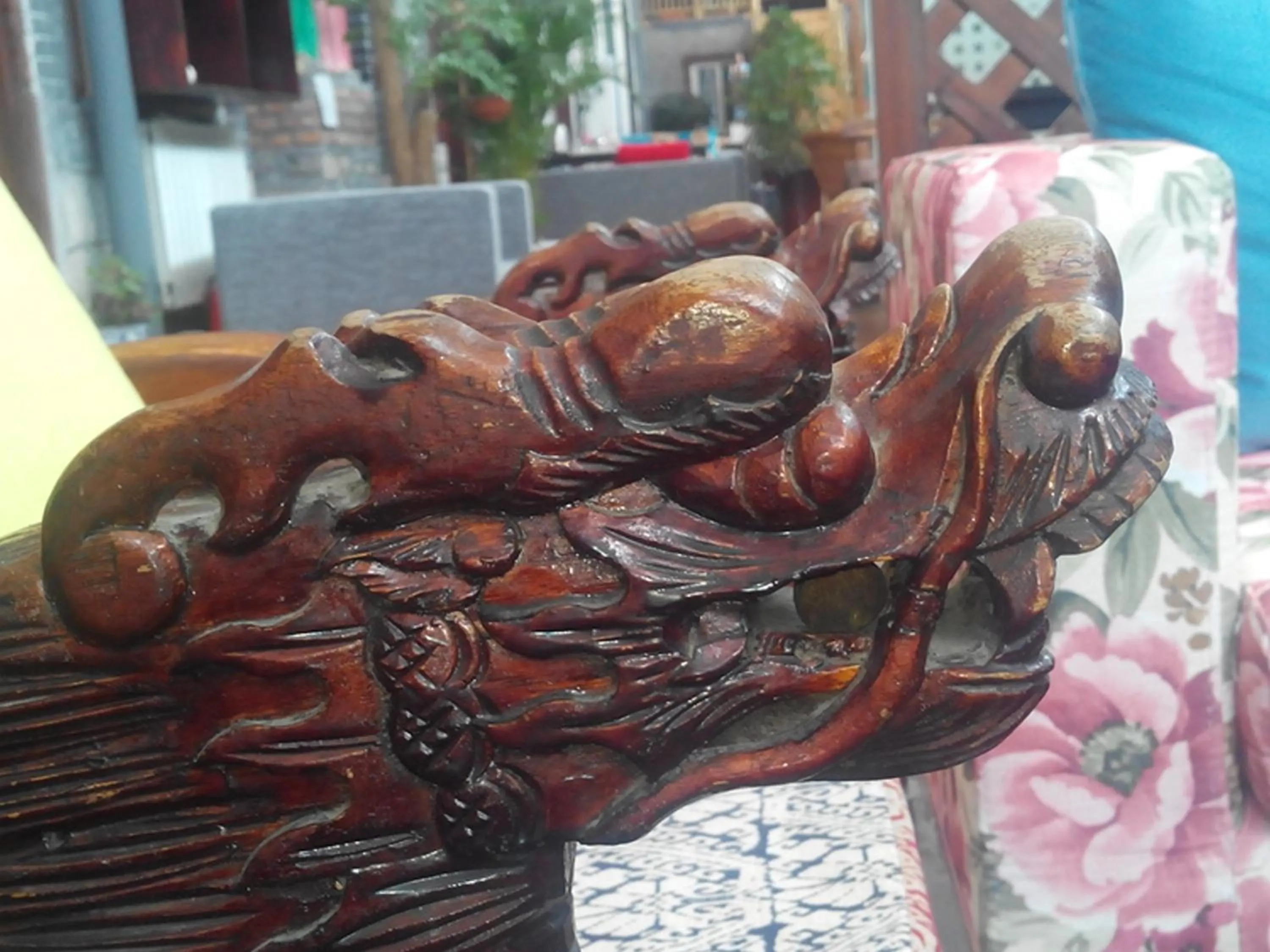 Decorative detail in Jinan Mountain and Sea Culture Hotel