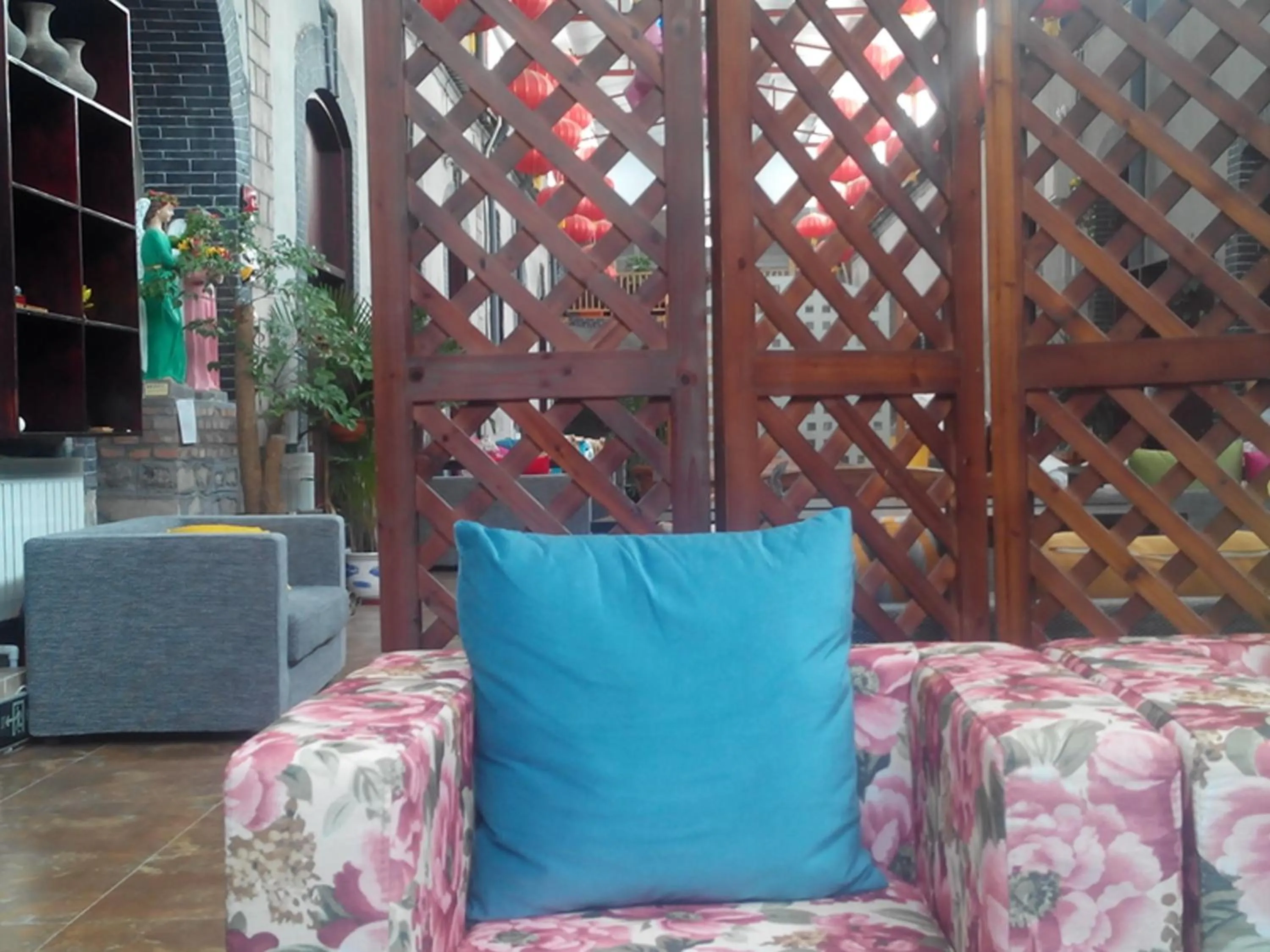 Decorative detail in Jinan Mountain and Sea Culture Hotel