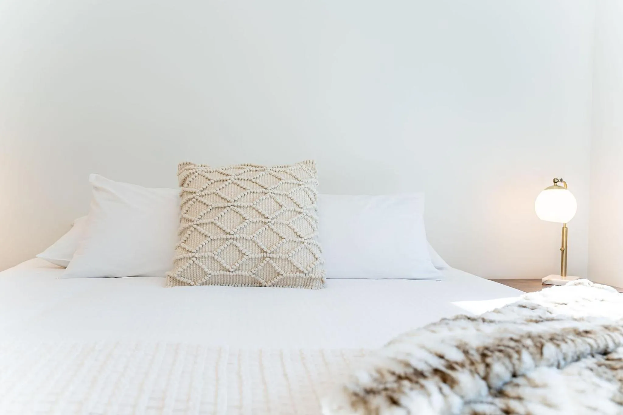 Bed in Mountainview Escape by Revelstoke Vacations