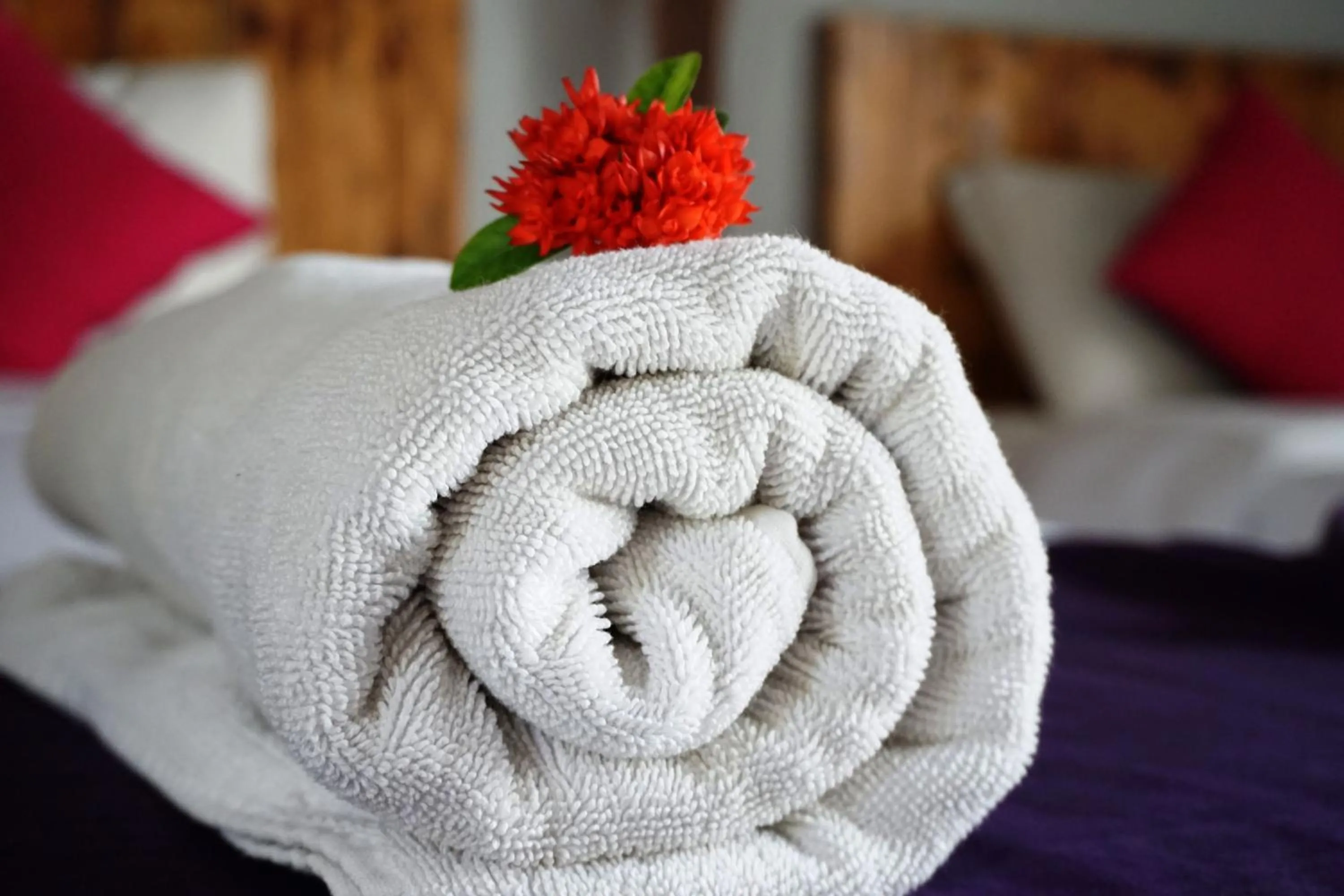 Decorative detail, Bed in Louto Dmell Villa & Guesthouse