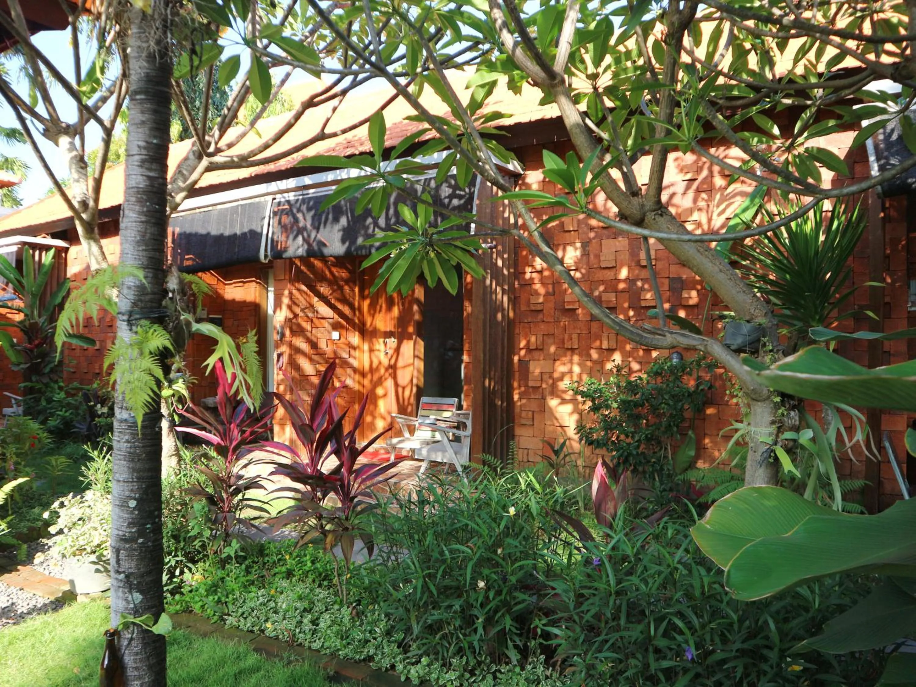 Garden in Louto Dmell Villa & Guesthouse