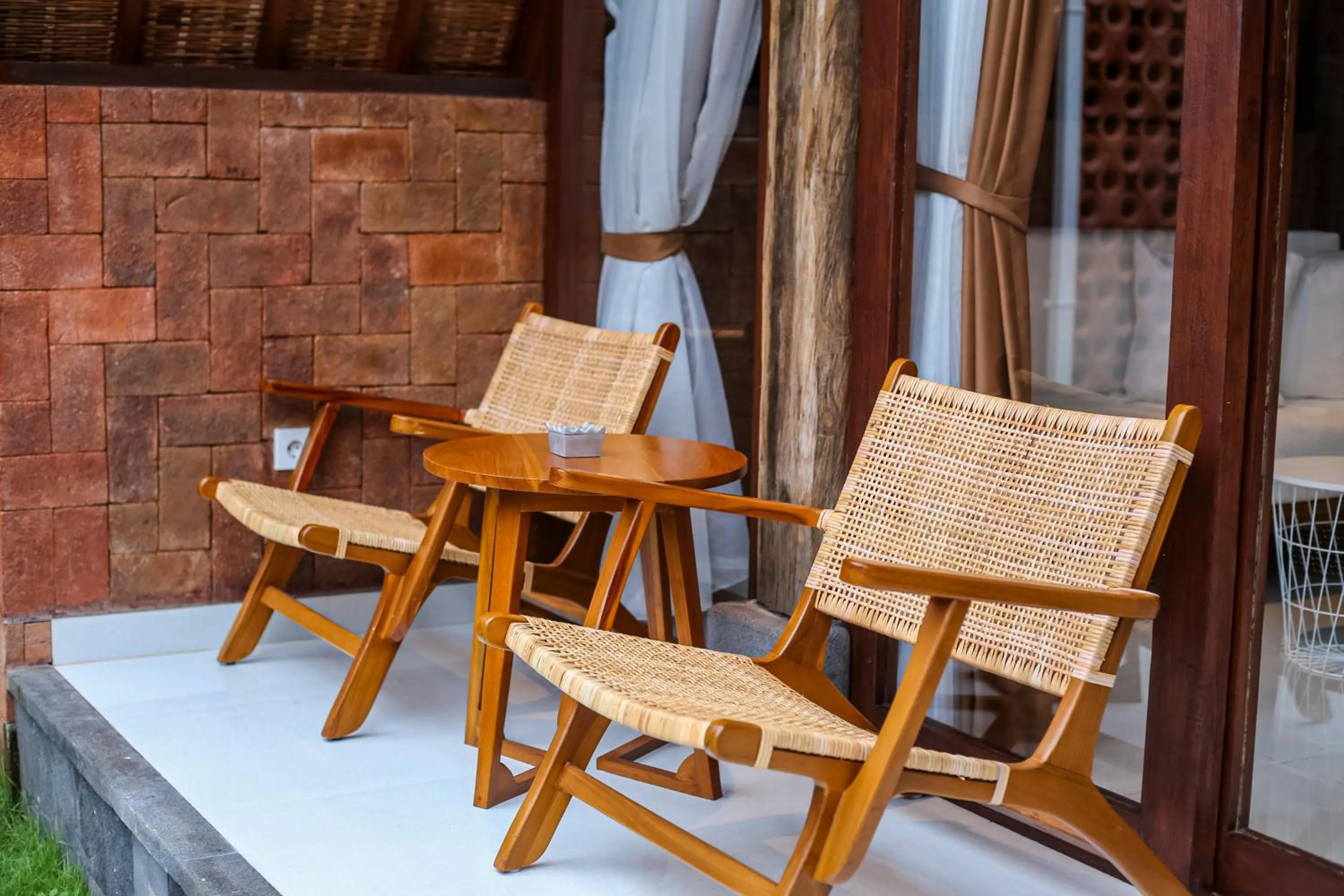 Balcony/Terrace in Louto Dmell Villa & Guesthouse