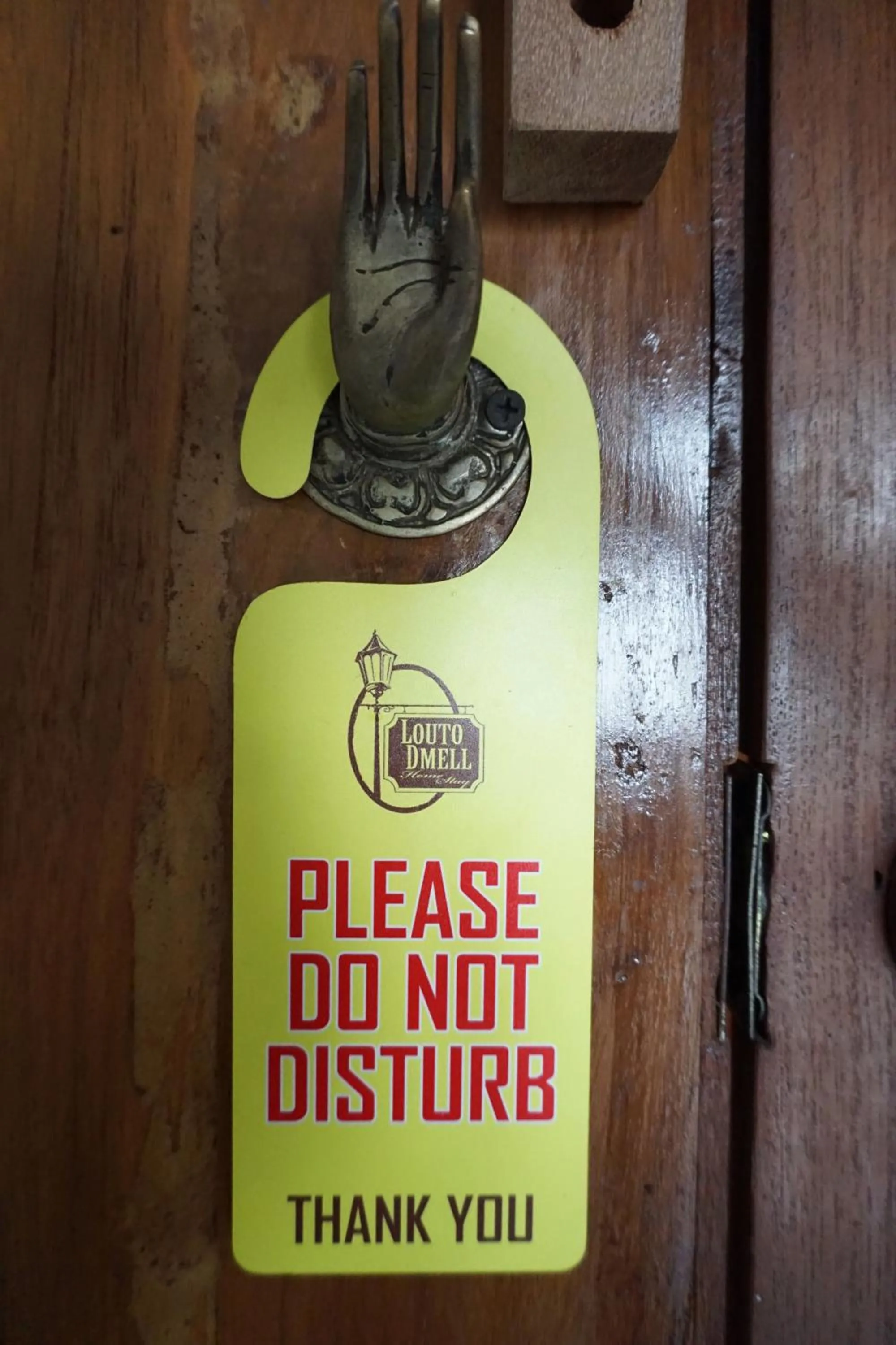 Decorative detail in Louto Dmell Villa & Guesthouse