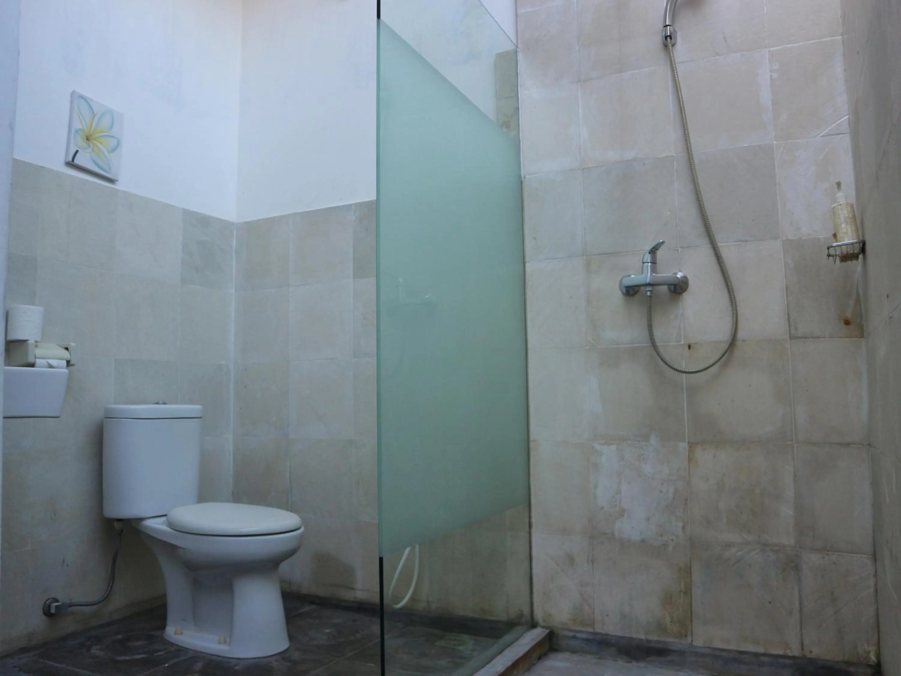 Shower in Louto Dmell Villa & Guesthouse