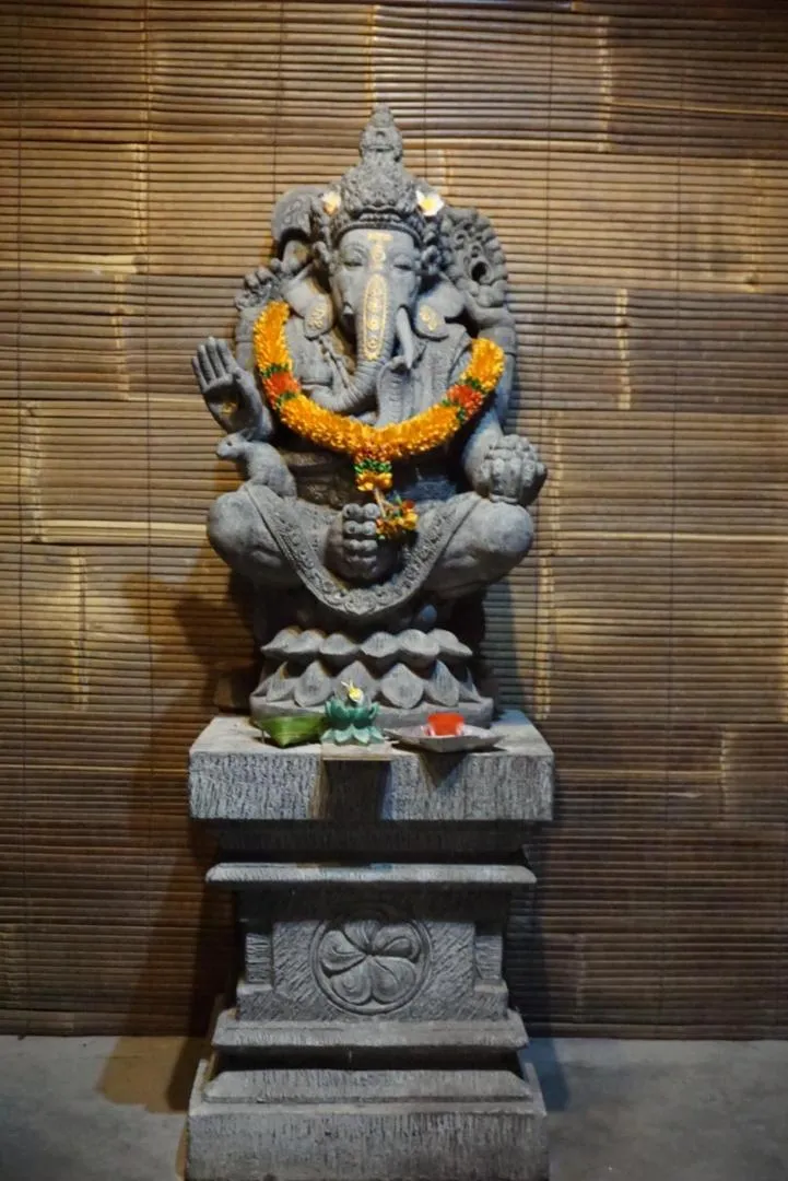 Lobby or reception in Louto Dmell Villa & Guesthouse