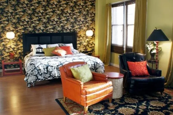 Bedroom, Bed in Fountainview Inn