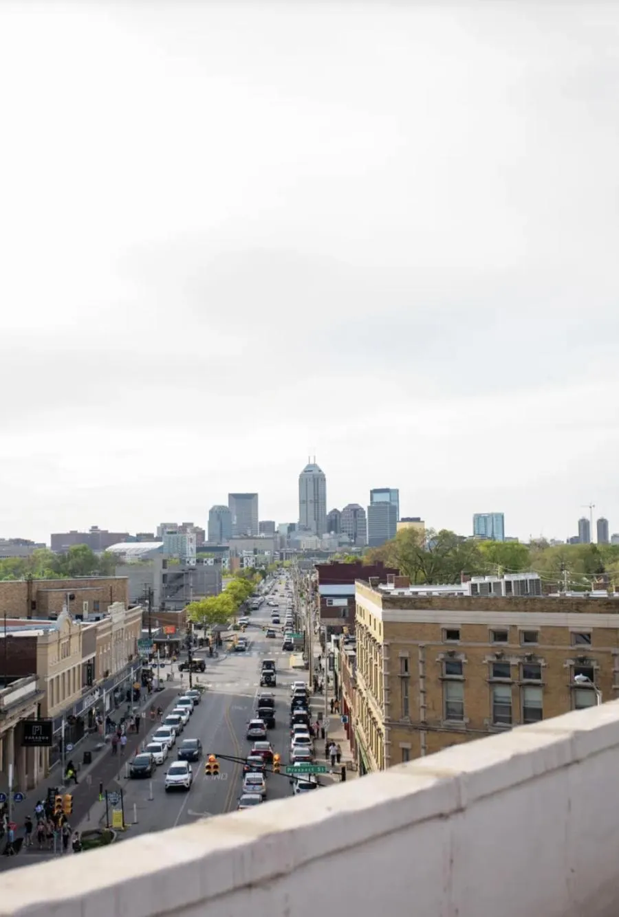 City view in Fountainview Inn