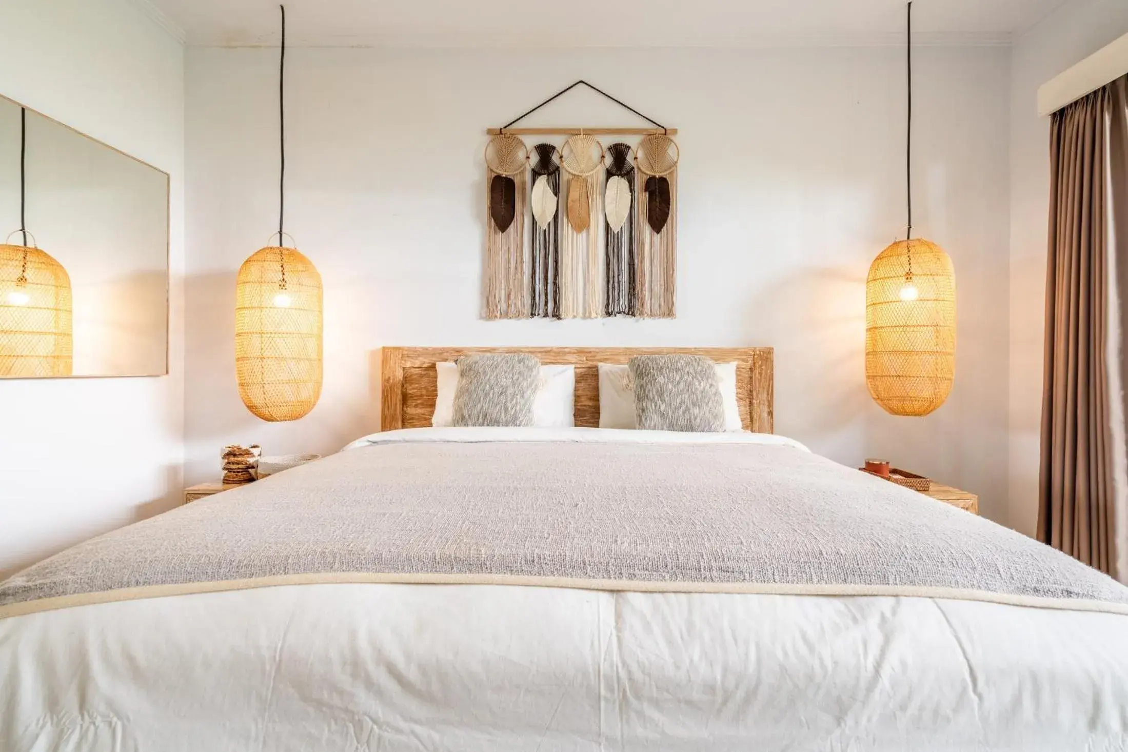 Bed in Jungle Amaranth Villa Canggu - Exclusive 3BR Retreat with Pool, Modern Amenities and Top Location Bed in Jungle Amaranth Villa Canggu - Exclusive 3BR Retreat with Pool, Modern Amenities and Top Location