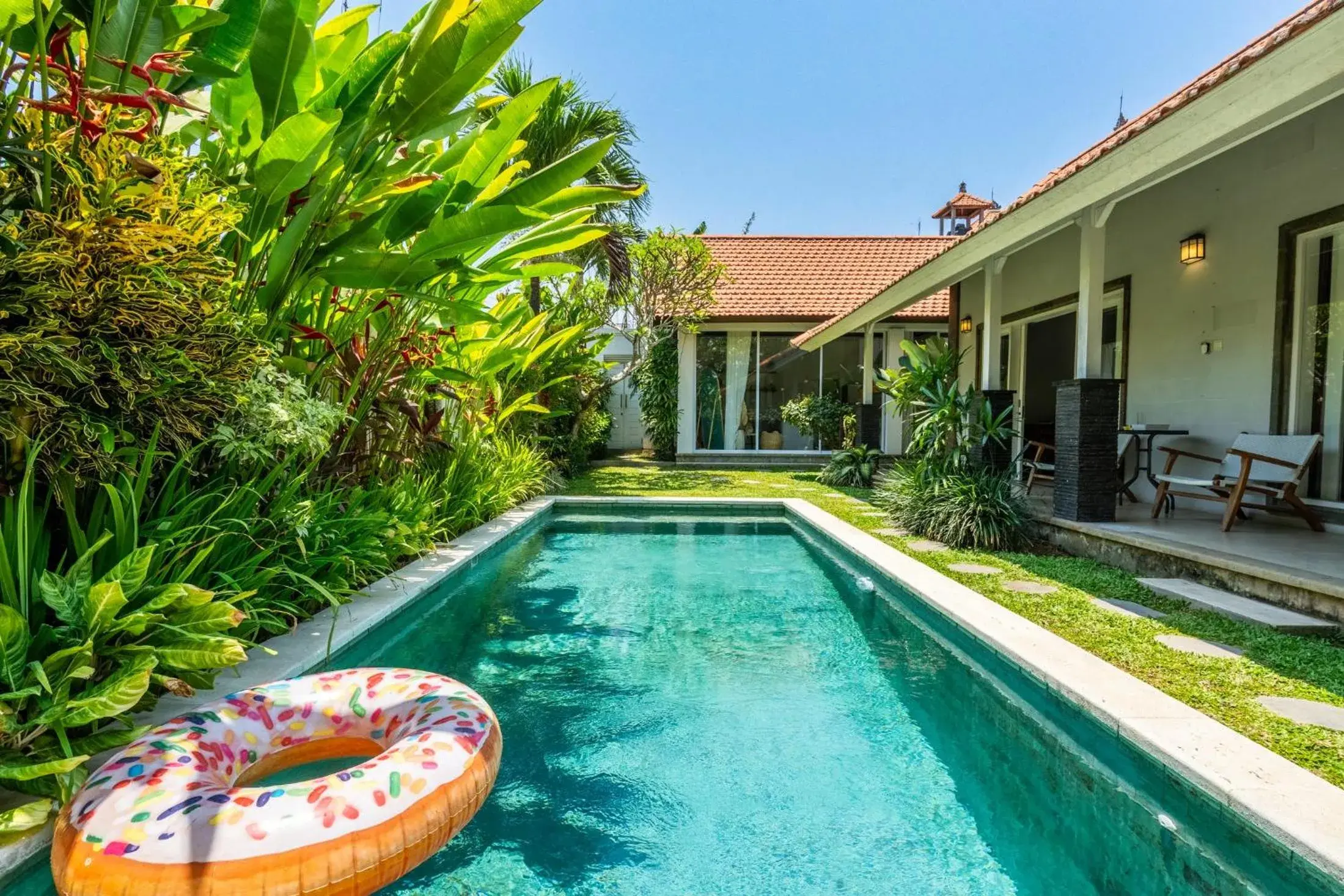 Two-Bedroom Villa in Jungle Amaranth Villa Canggu - Exclusive 3BR Retreat with Pool, Modern Amenities and Top Location - New Year's Offer Two-Bedroom Villa in Jungle Amaranth Villa Canggu - Exclusive 3BR Retreat with Pool, Modern Amenities and Top Location - New Year's Offer