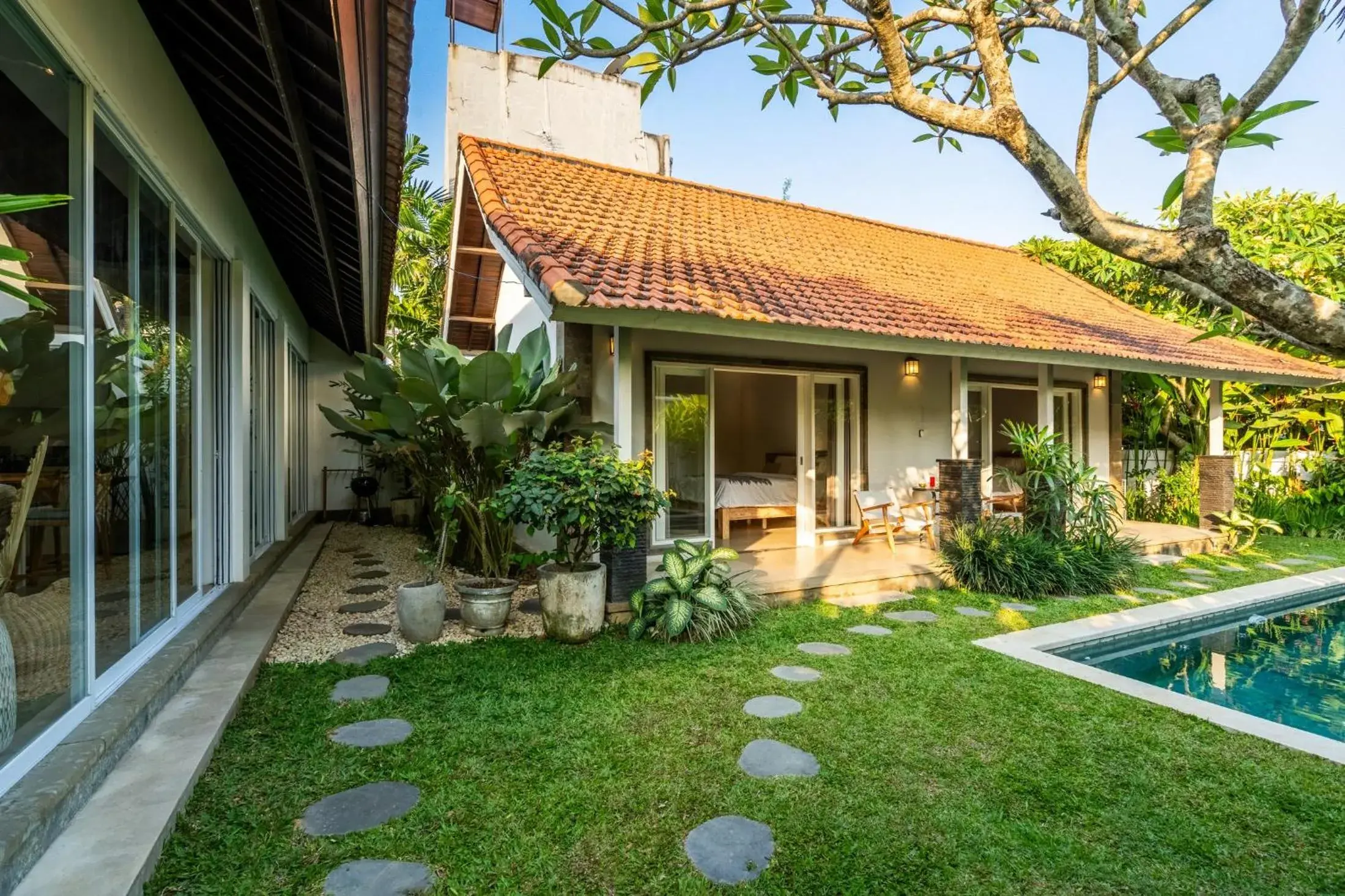 Property building in Jungle Amaranth Villa Canggu - Exclusive 3BR Retreat with Pool, Modern Amenities and Top Location Property building in Jungle Amaranth Villa Canggu - Exclusive 3BR Retreat with Pool, Modern Amenities and Top Location