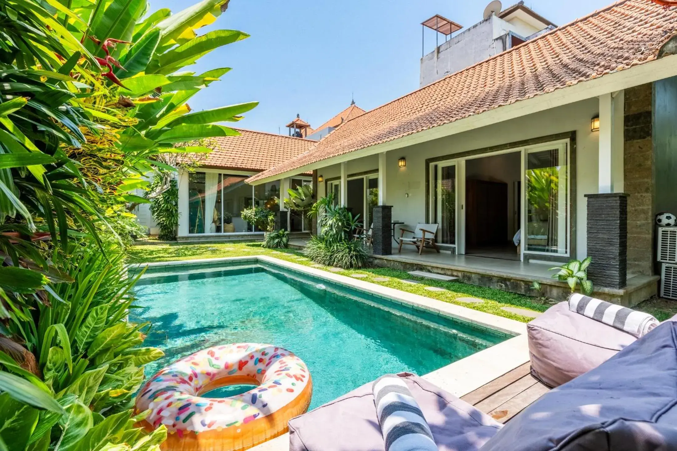 Property building in Jungle Amaranth Villa Canggu - Exclusive 3BR Retreat with Pool, Modern Amenities and Top Location Property building in Jungle Amaranth Villa Canggu - Exclusive 3BR Retreat with Pool, Modern Amenities and Top Location