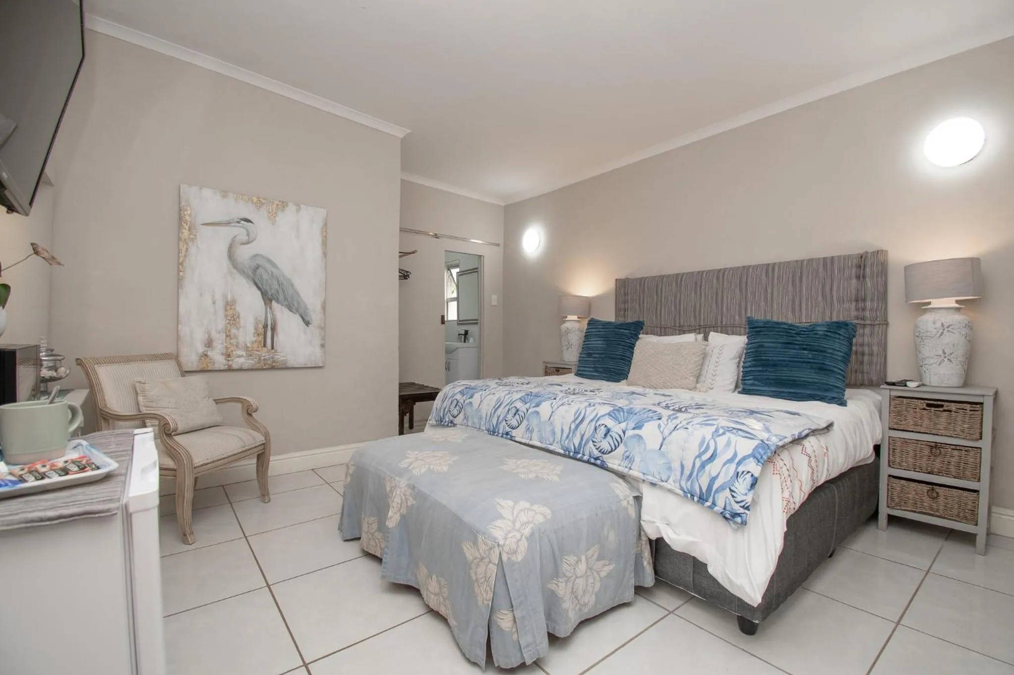 Photo of the whole room, Bed in No 20 On the Beach Guesthouse