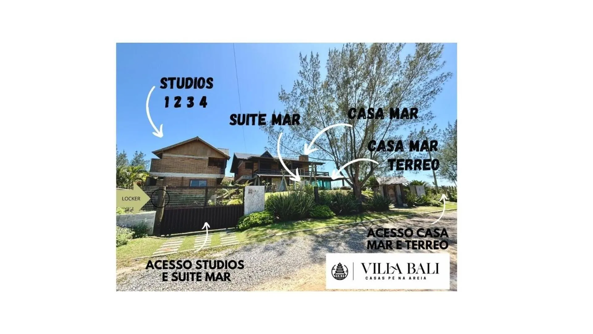Villa Bali Casas pé na areia