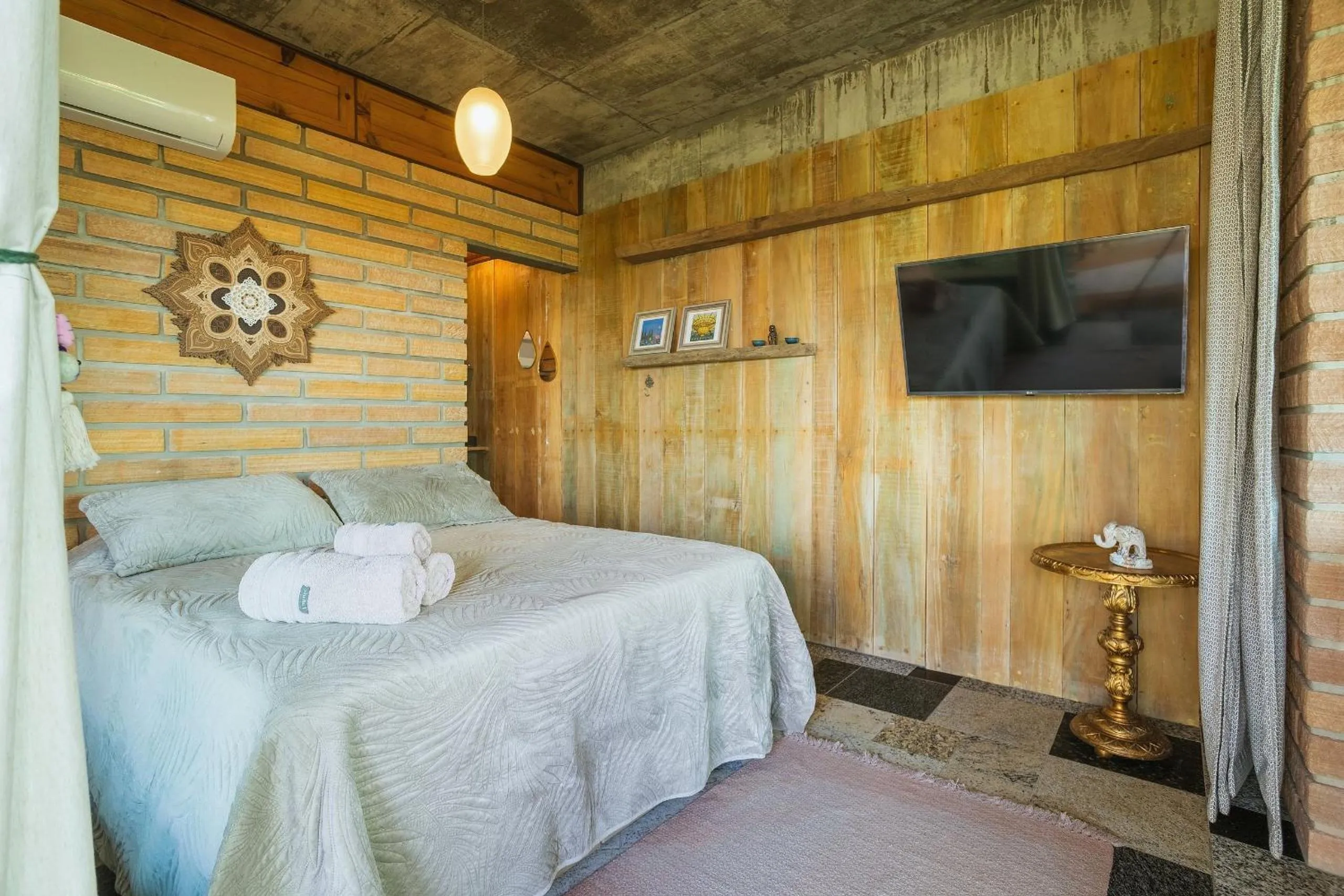 Bed in Villa Bali Casas pé na areia