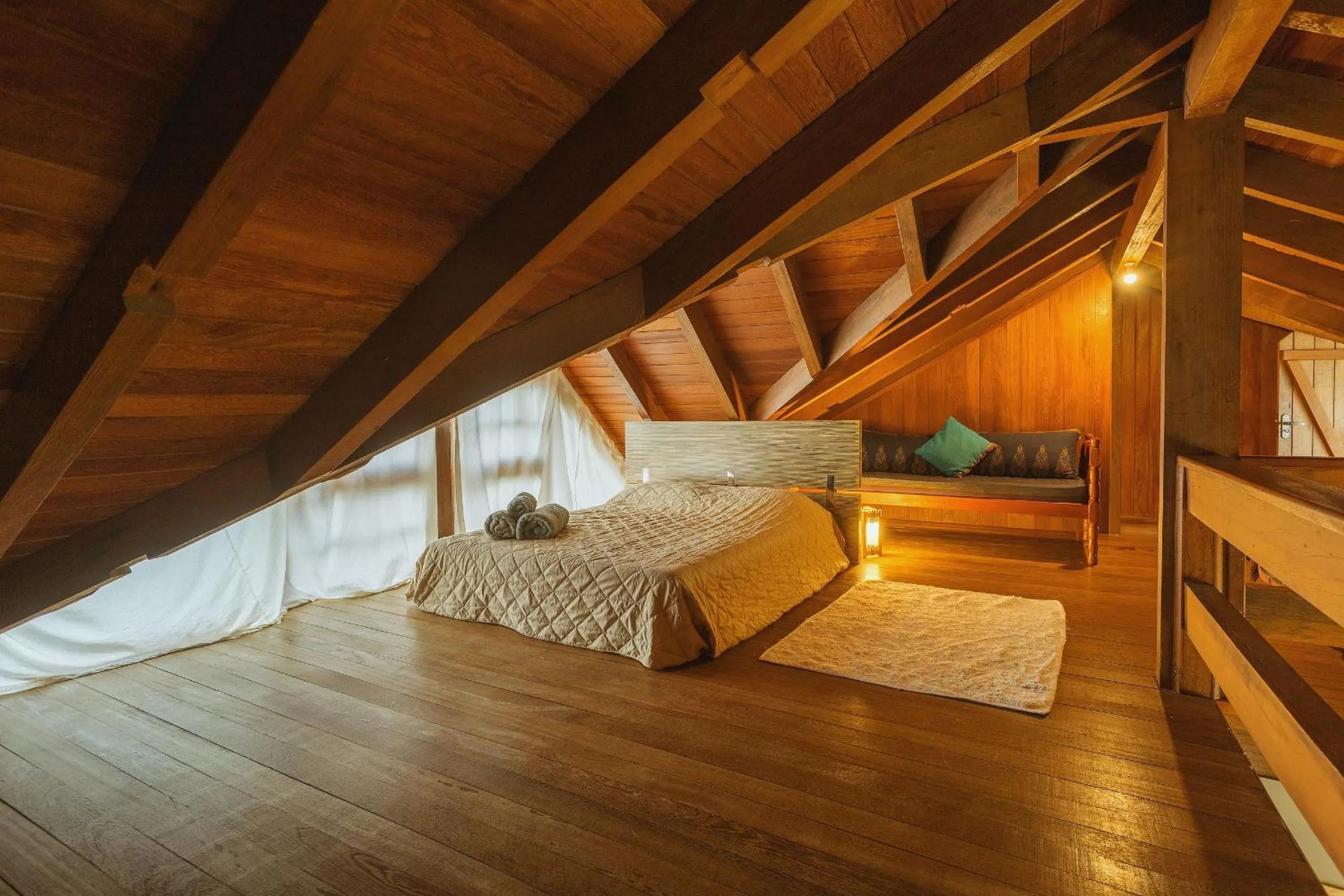 Bed in Villa Bali Casas pé na areia