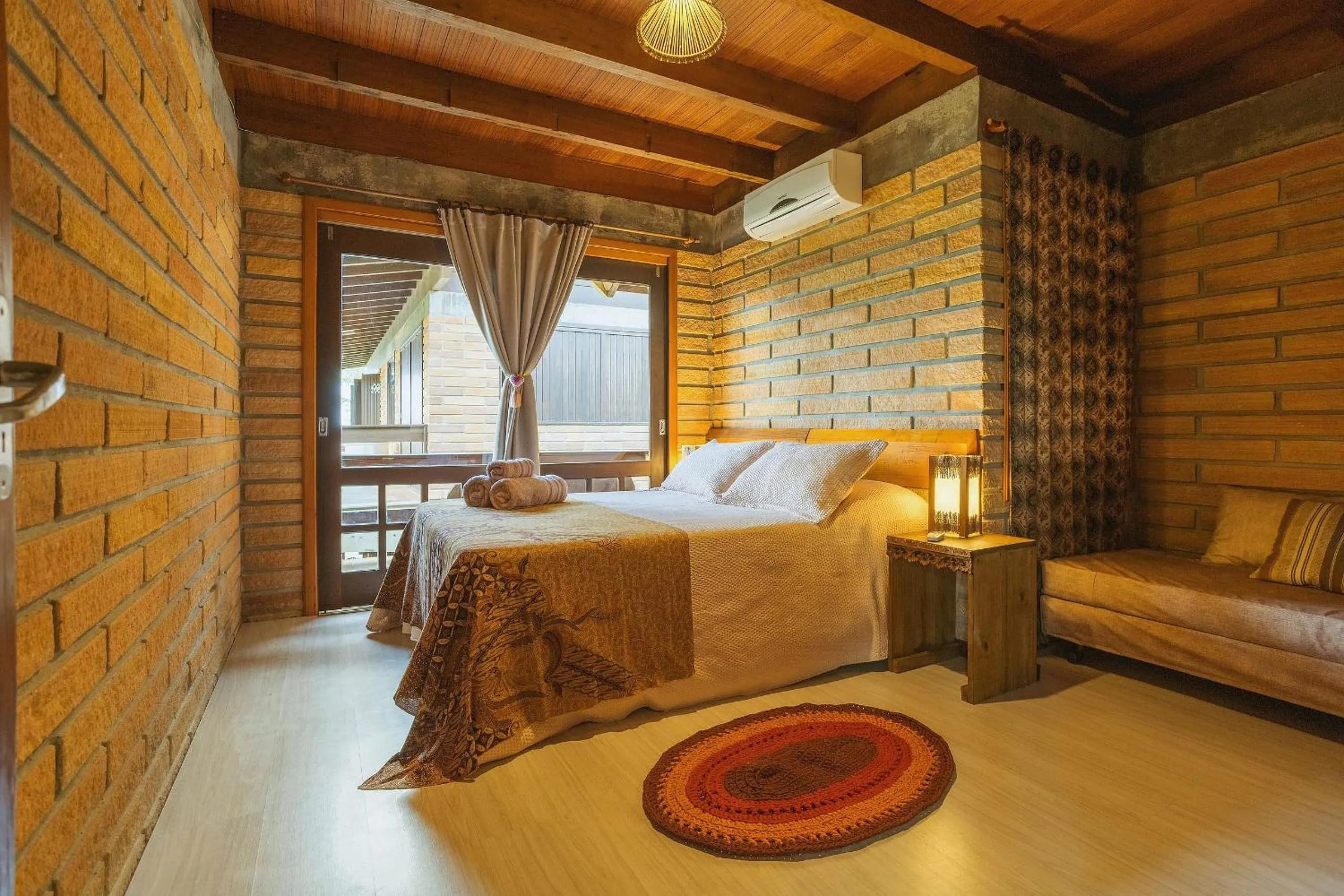 Bed in Villa Bali Casas pé na areia