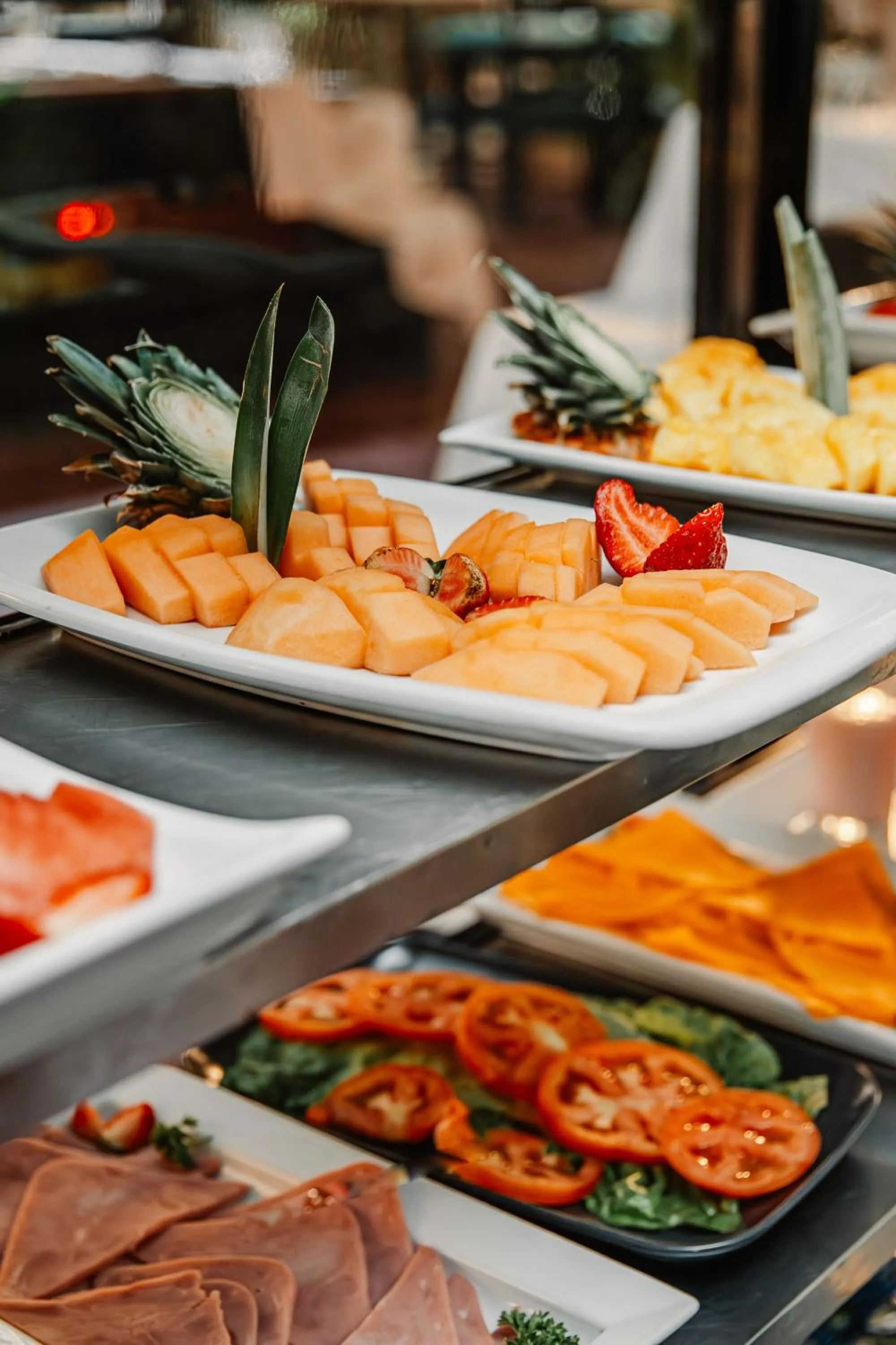 Buffet breakfast in Hotel Plaza Brisas
