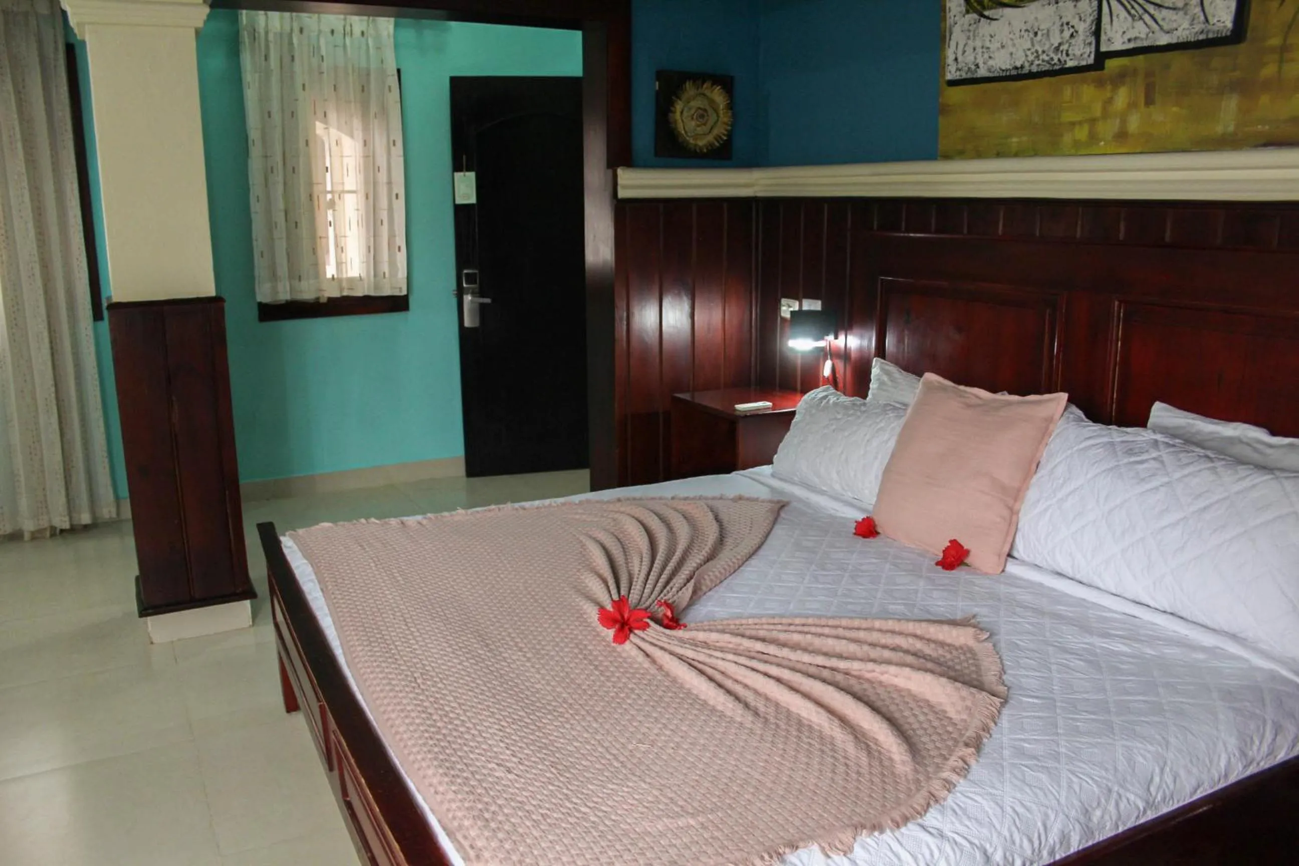 Bed in Hotel Plaza Brisas