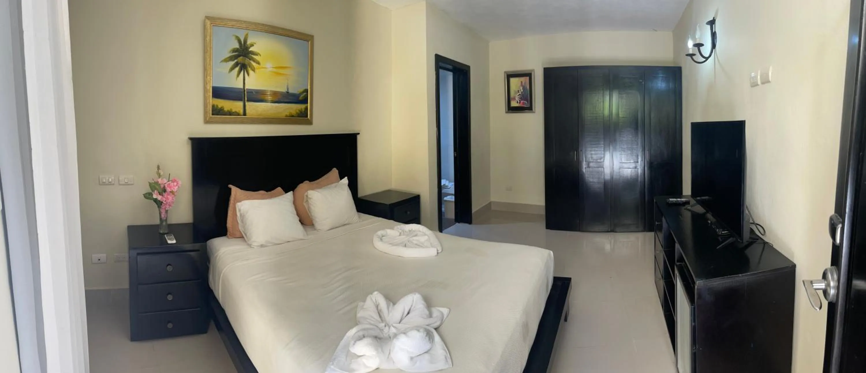 Bed in Hotel Plaza Brisas