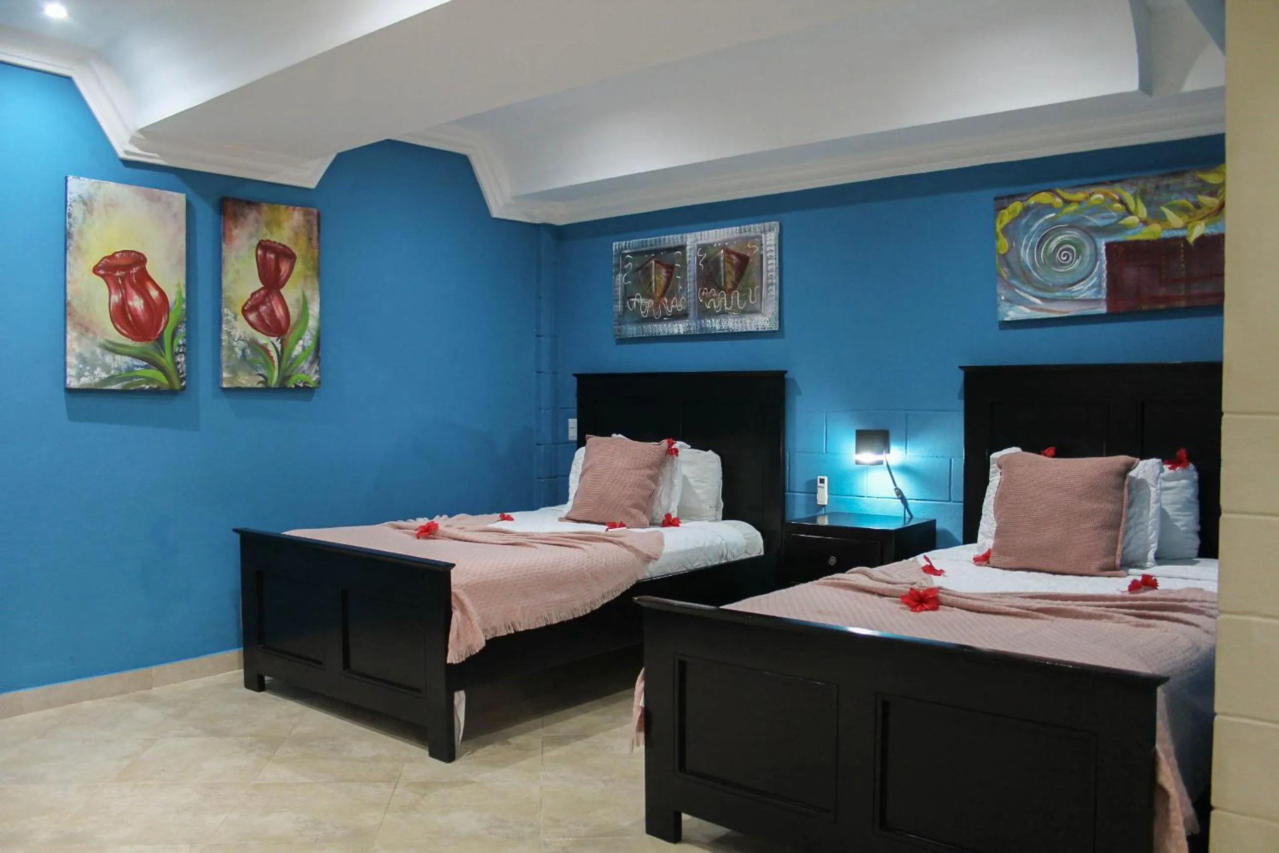 Bed in Hotel Plaza Brisas
