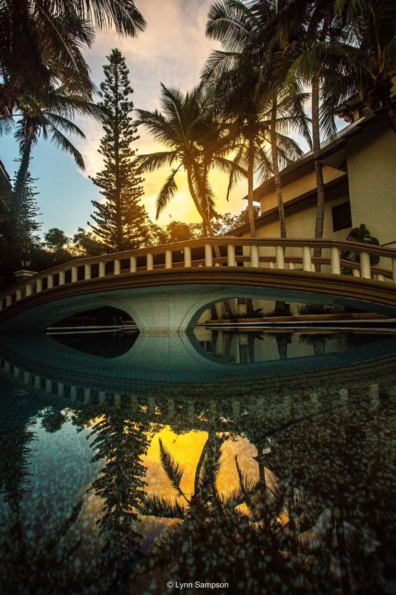 Sunset in Hotel Plaza Brisas