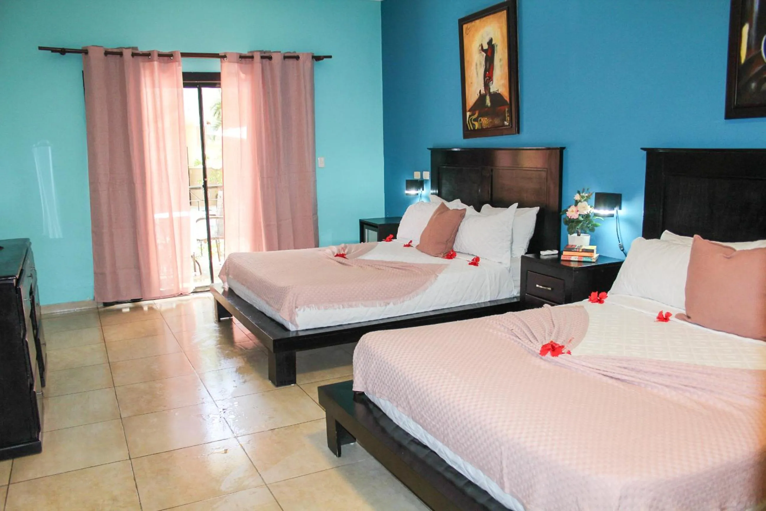 Bed in Hotel Plaza Brisas