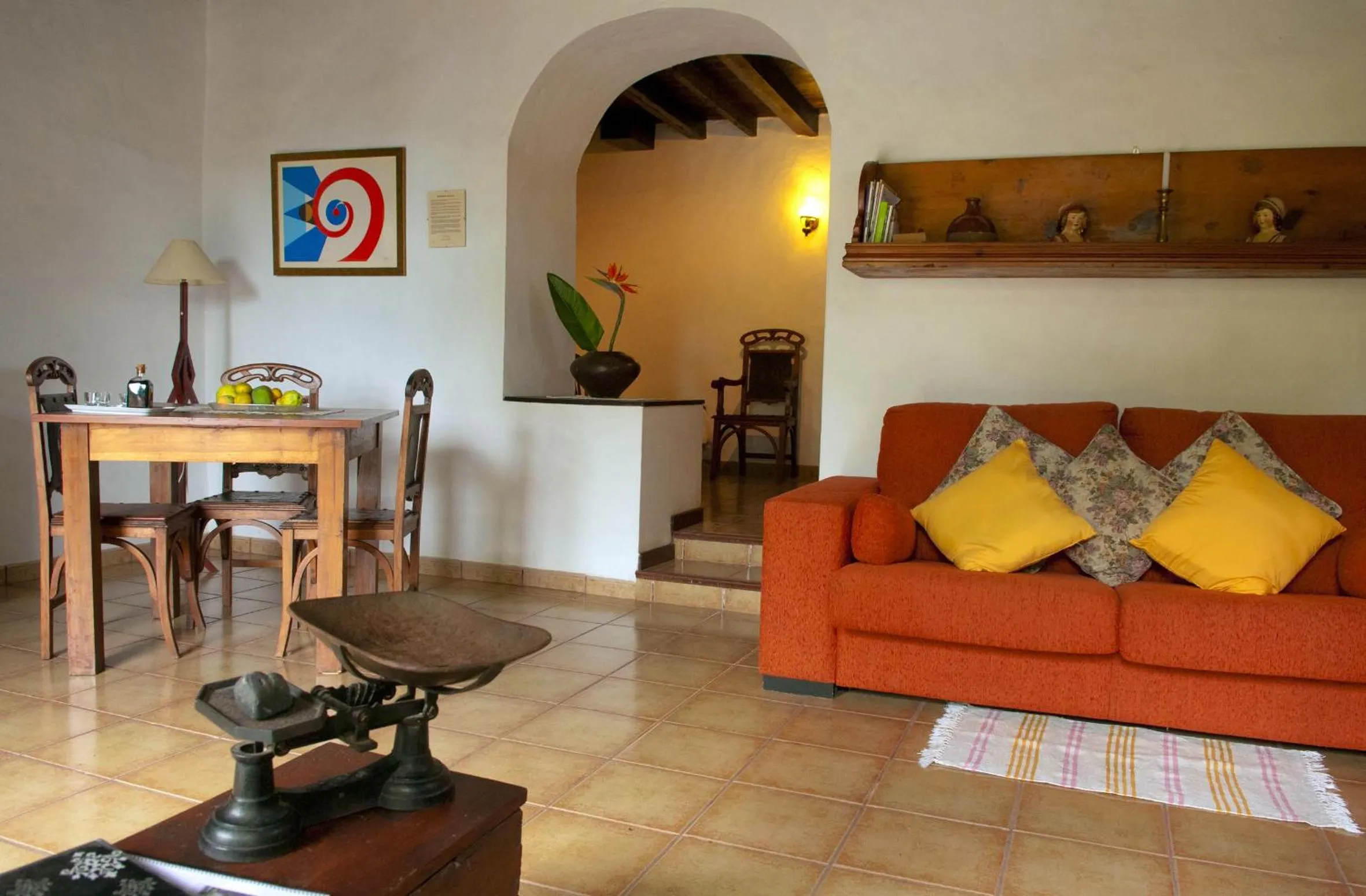 Living room, Seating Area in Villa Asunción C