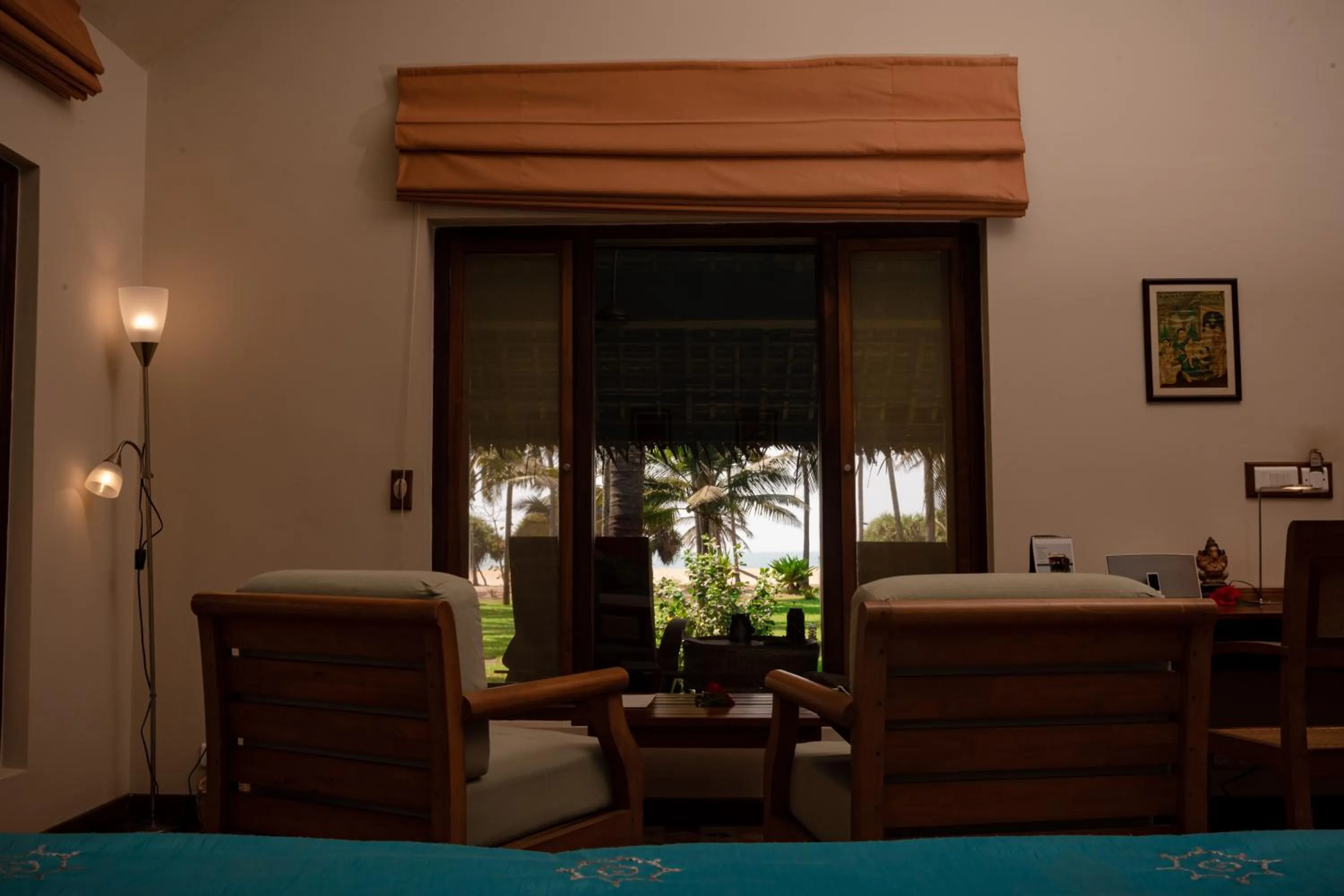 Seating area in Neeleshwar Hermitage