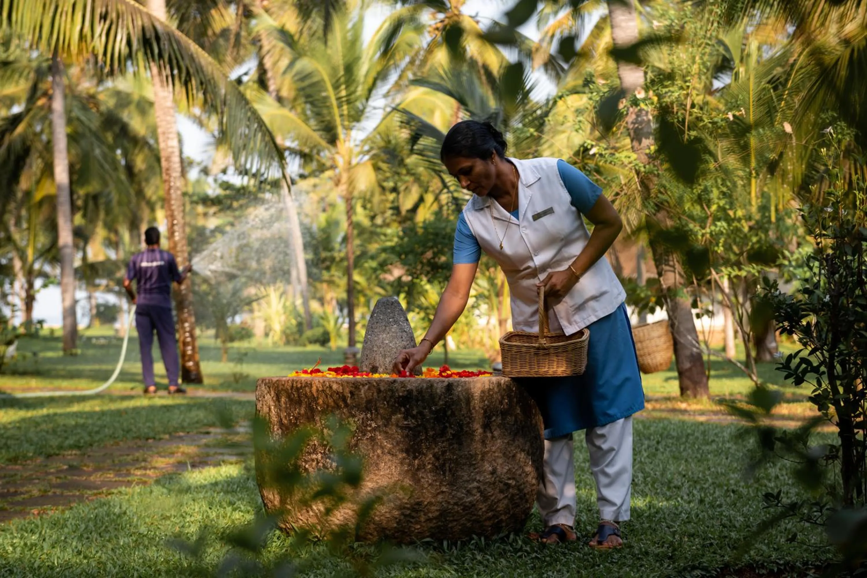 Garden in Neeleshwar Hermitage