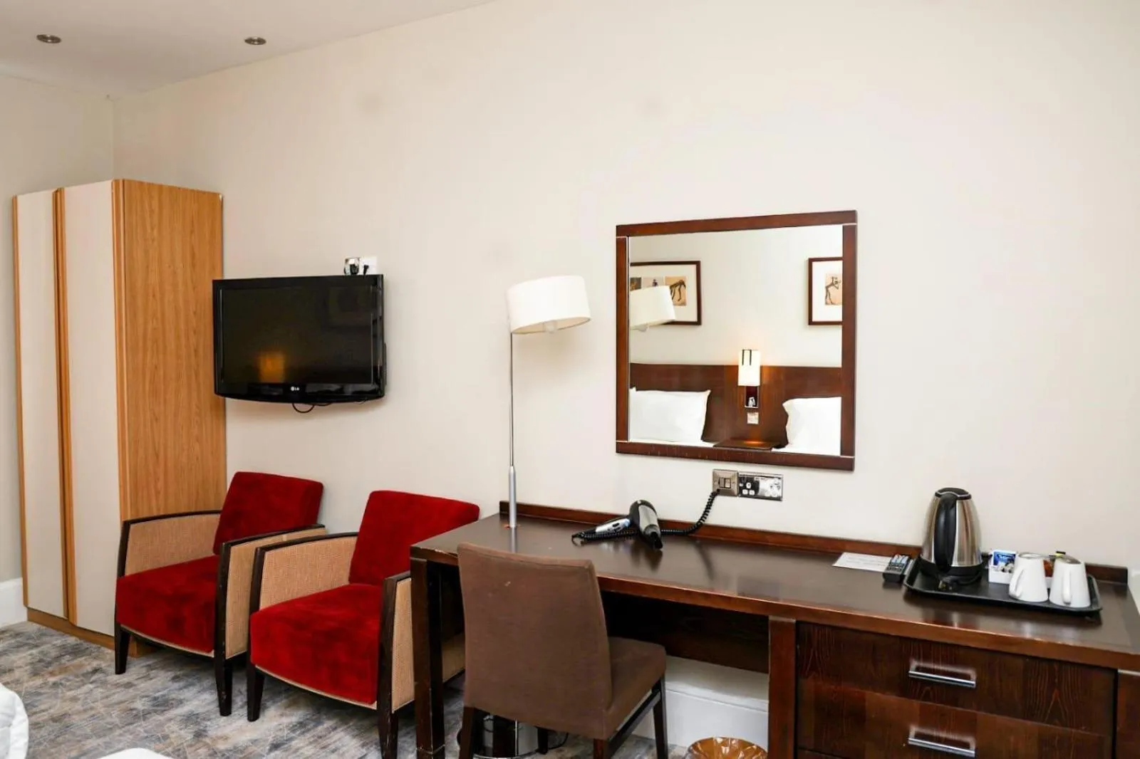 Bedroom in New Wilmington Hotel