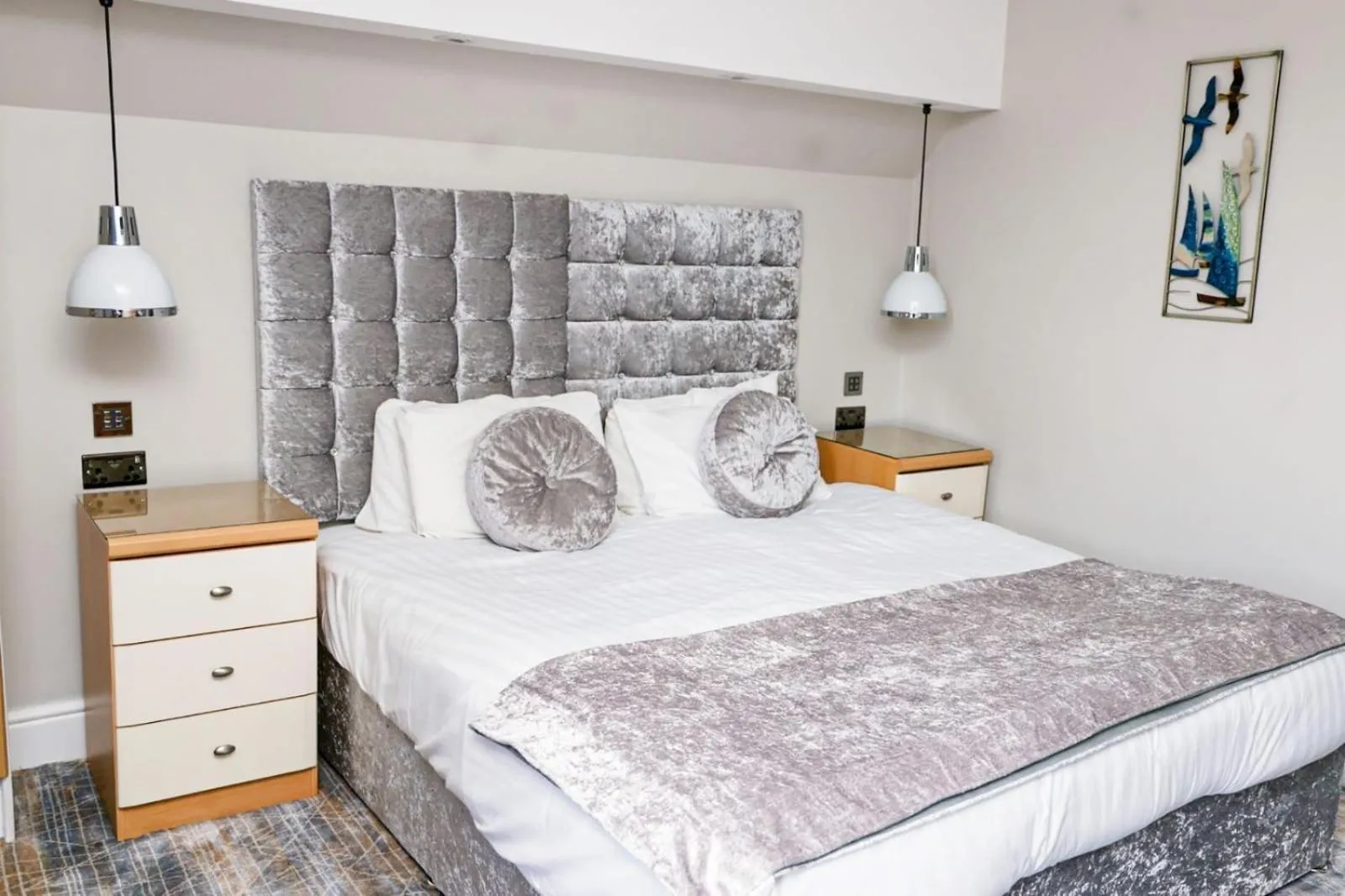 Bedroom, Bed in New Wilmington Hotel