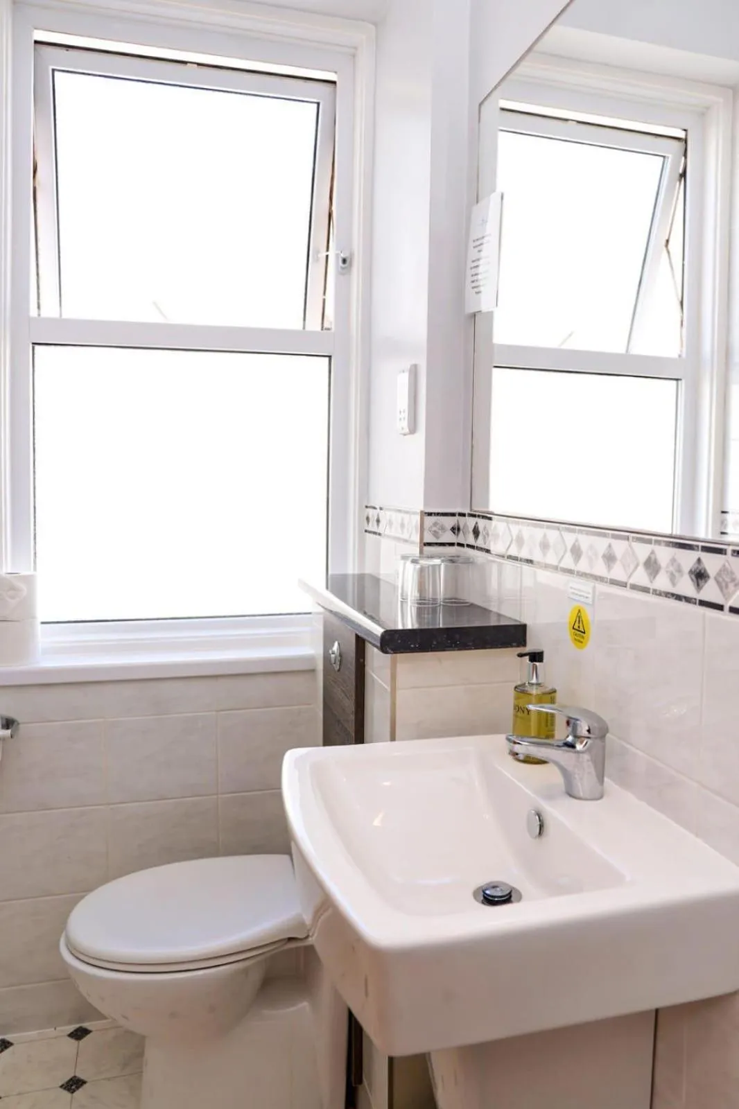 Bathroom in New Wilmington Hotel