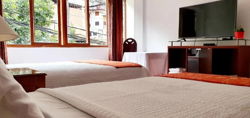 Bed in Hotel Romero Machupicchu