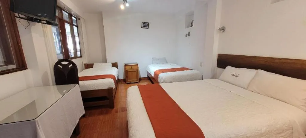 Bed in Hotel Romero Machupicchu