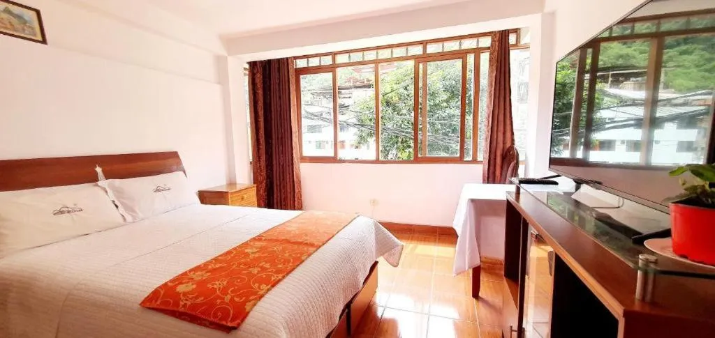 Bed in Hotel Romero Machupicchu