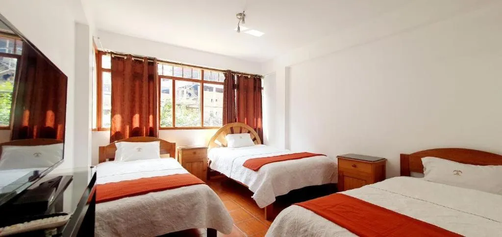 Bed in Hotel Romero Machupicchu